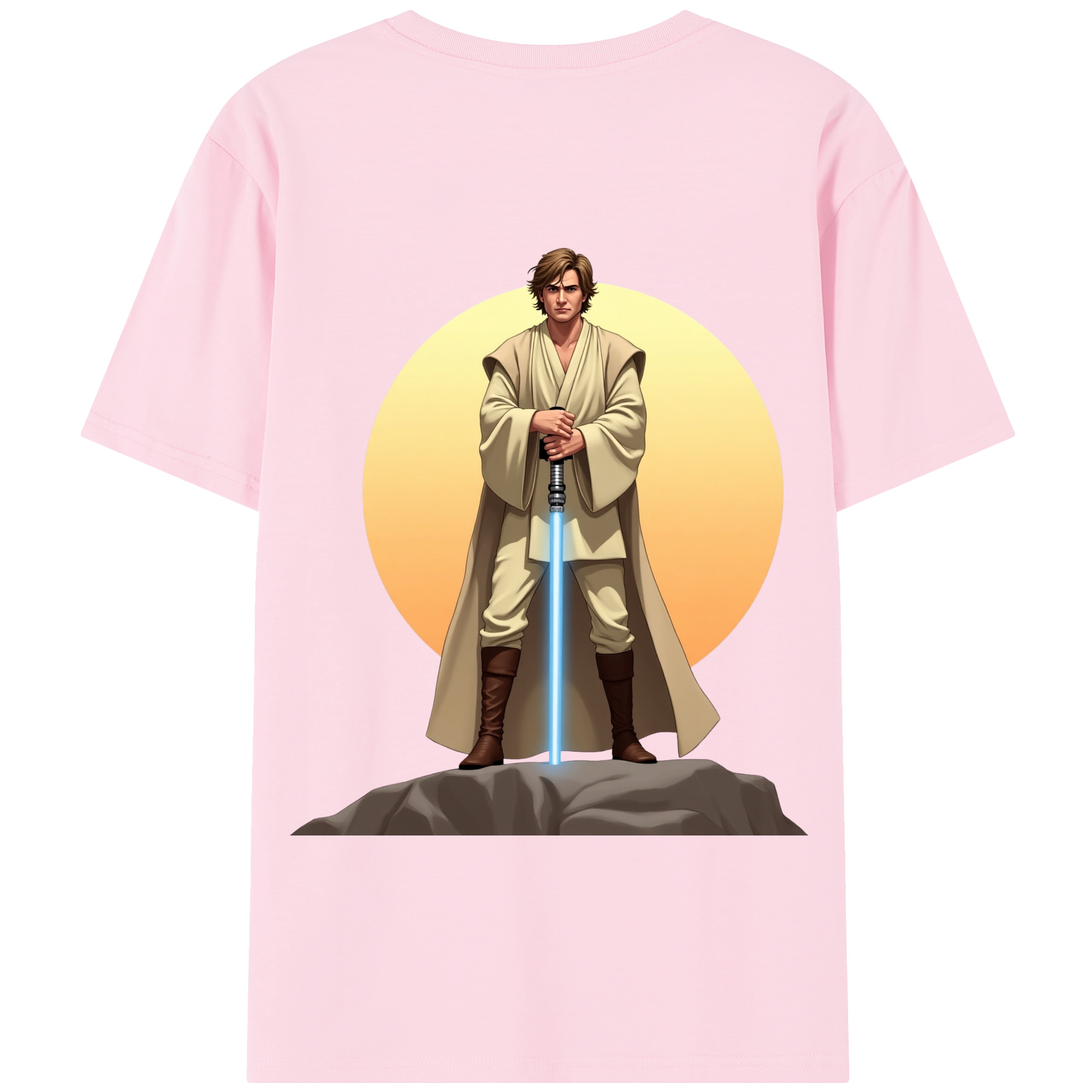 （画像用） スター・ウォーズ Star Wars 綿100％半袖Tシャツ（背面プリント）