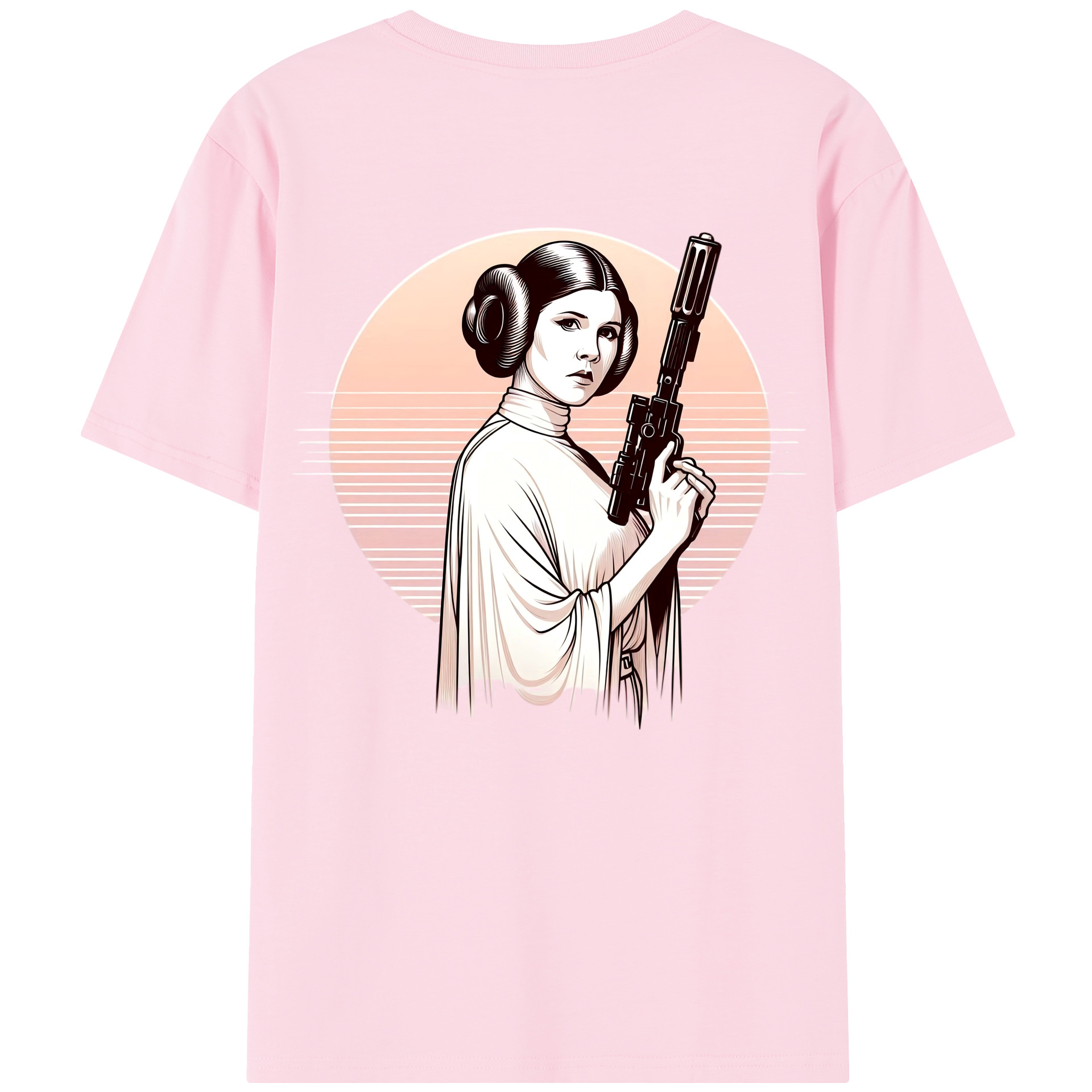 （画像用） スター・ウォーズ Star Wars 綿100％半袖Tシャツ（背面プリント）