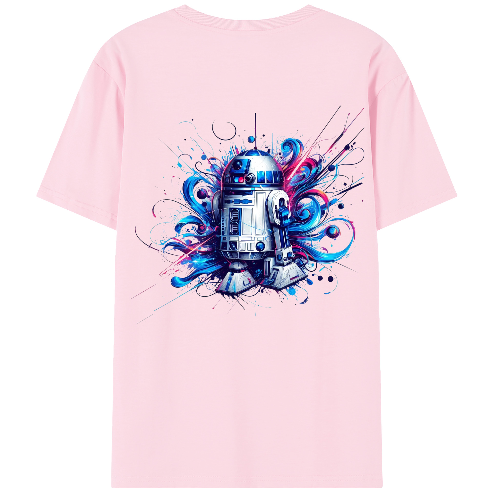 （画像用） スター・ウォーズ Star Wars 綿100％半袖Tシャツ（背面プリント）