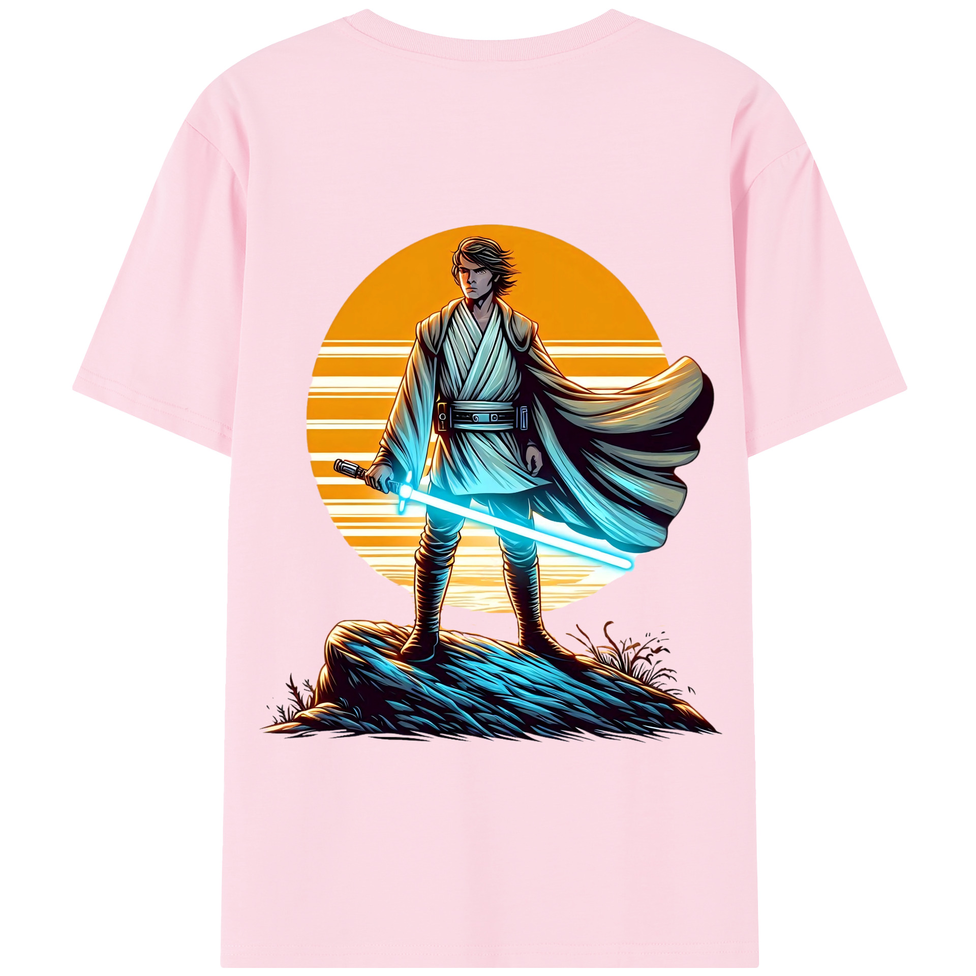 （画像用） スター・ウォーズ Star Wars 綿100％半袖Tシャツ（背面プリント）