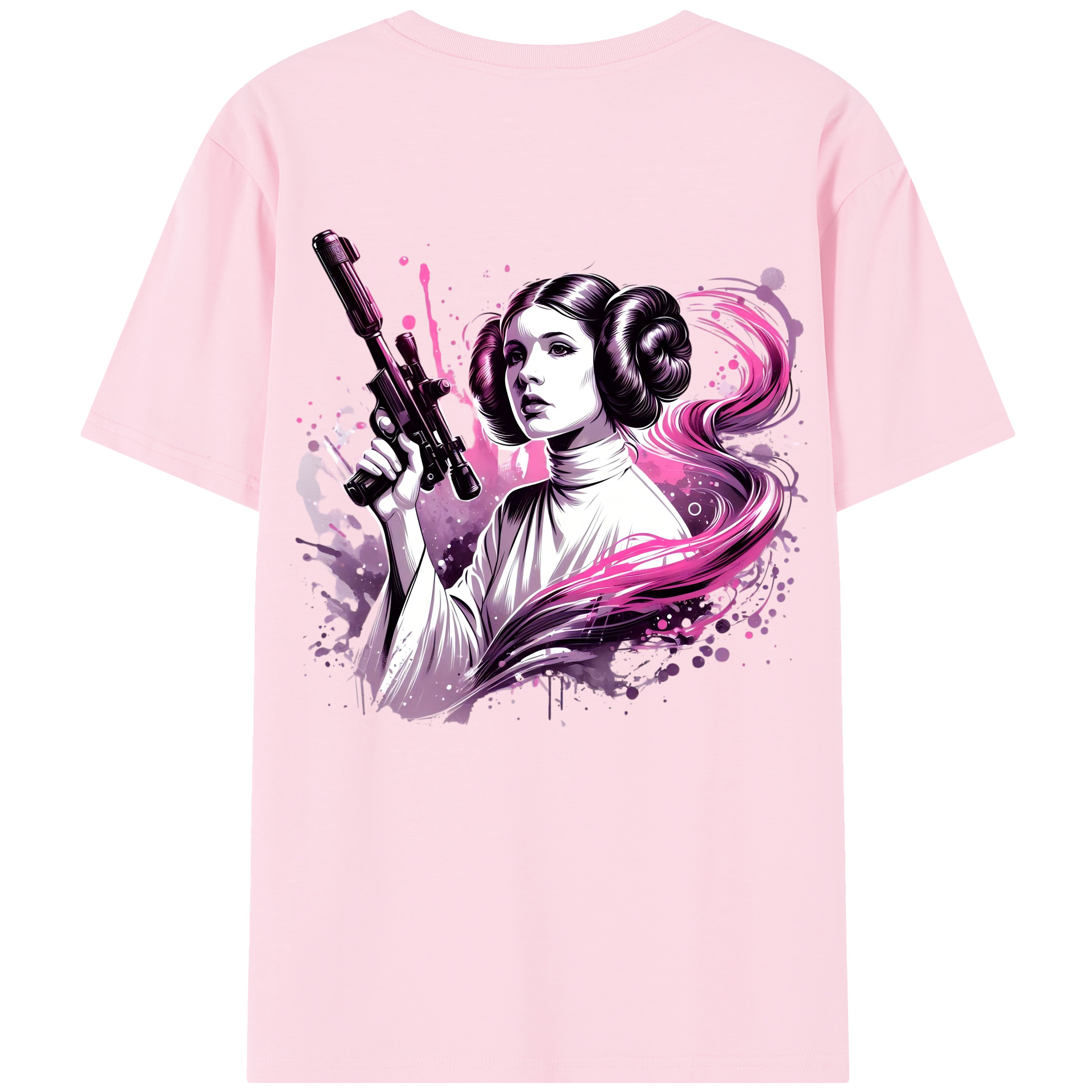（画像用） スター・ウォーズ Star Wars 綿100％半袖Tシャツ（背面プリント）