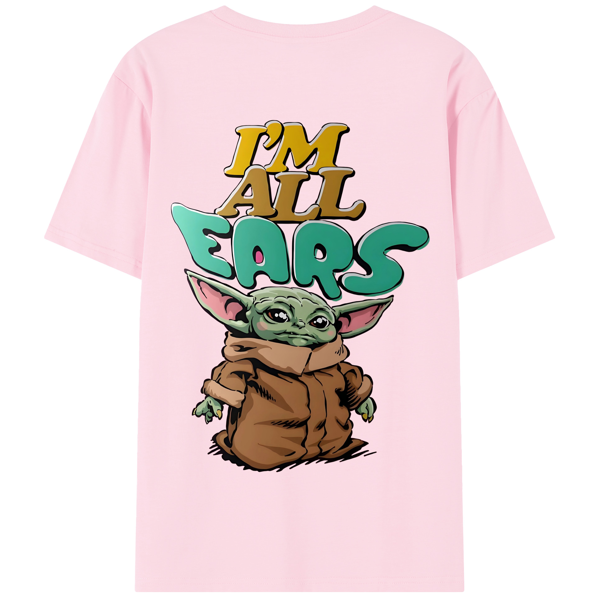 （画像用） スター・ウォーズ Star Wars 綿100％半袖Tシャツ（背面プリント）