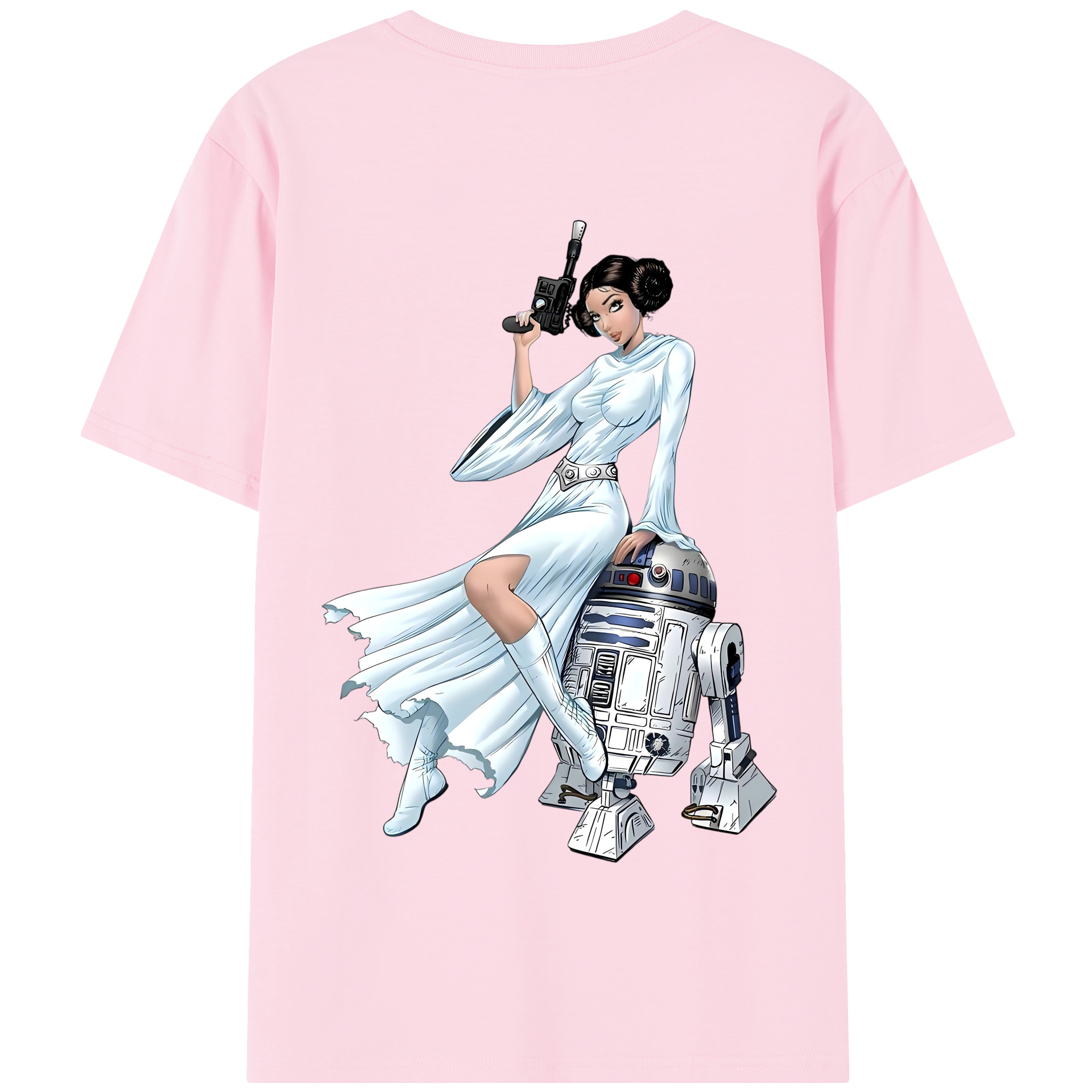 （画像用） スター・ウォーズ Star Wars 綿100％半袖Tシャツ（背面プリント）