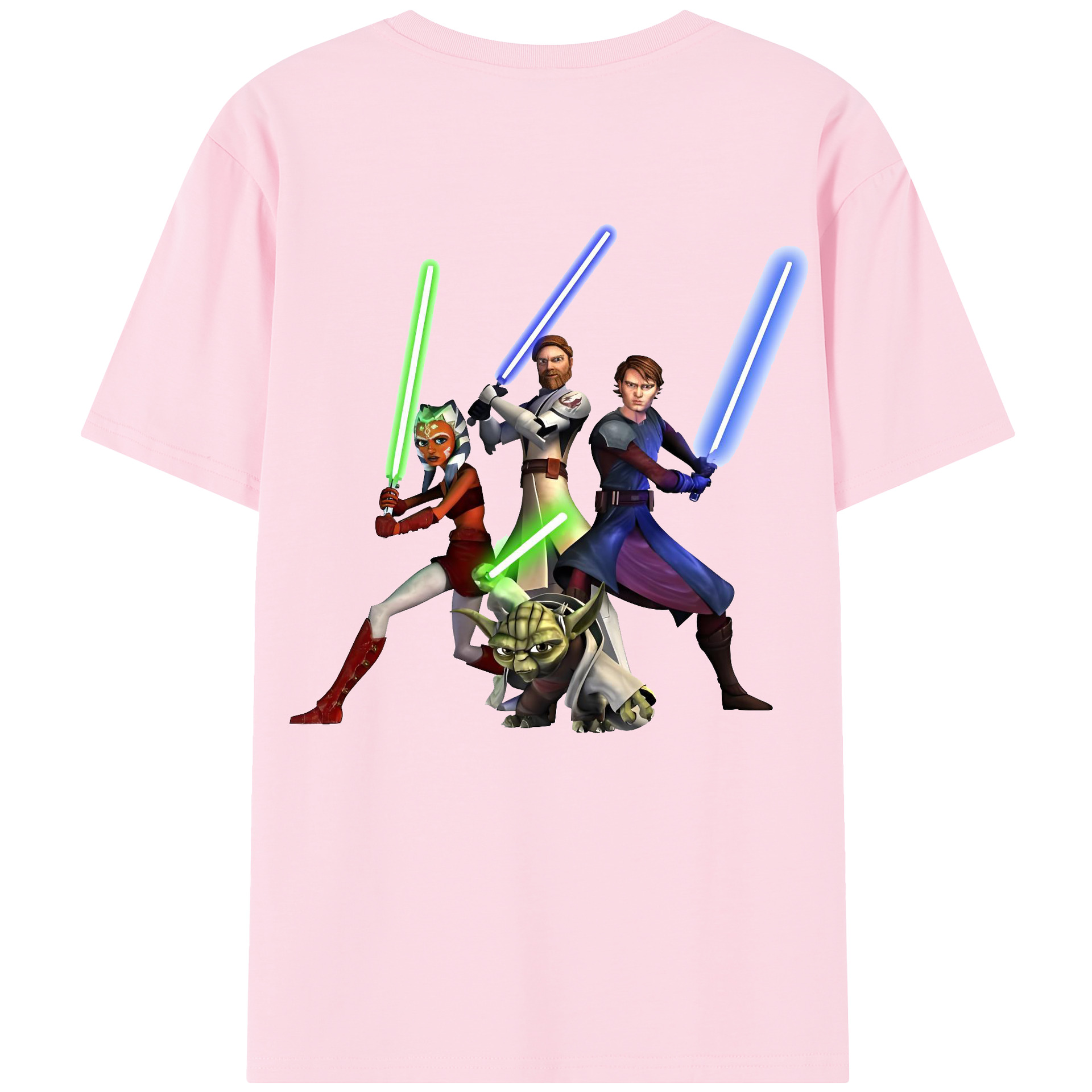 （画像用） スター・ウォーズ Star Wars 綿100％半袖Tシャツ（背面プリント）