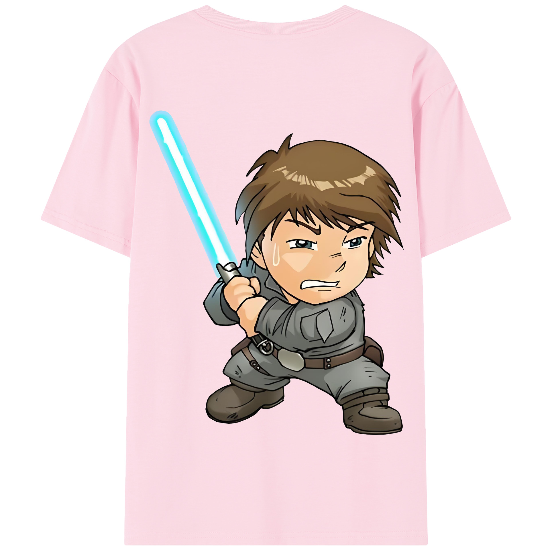 （画像用） スター・ウォーズ Star Wars 綿100％半袖Tシャツ（背面プリント）