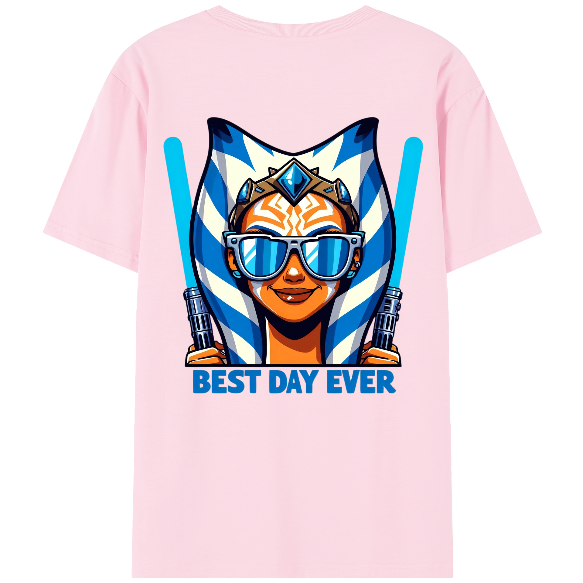 （画像用） スター・ウォーズ Star Wars 綿100％半袖Tシャツ（背面プリント）