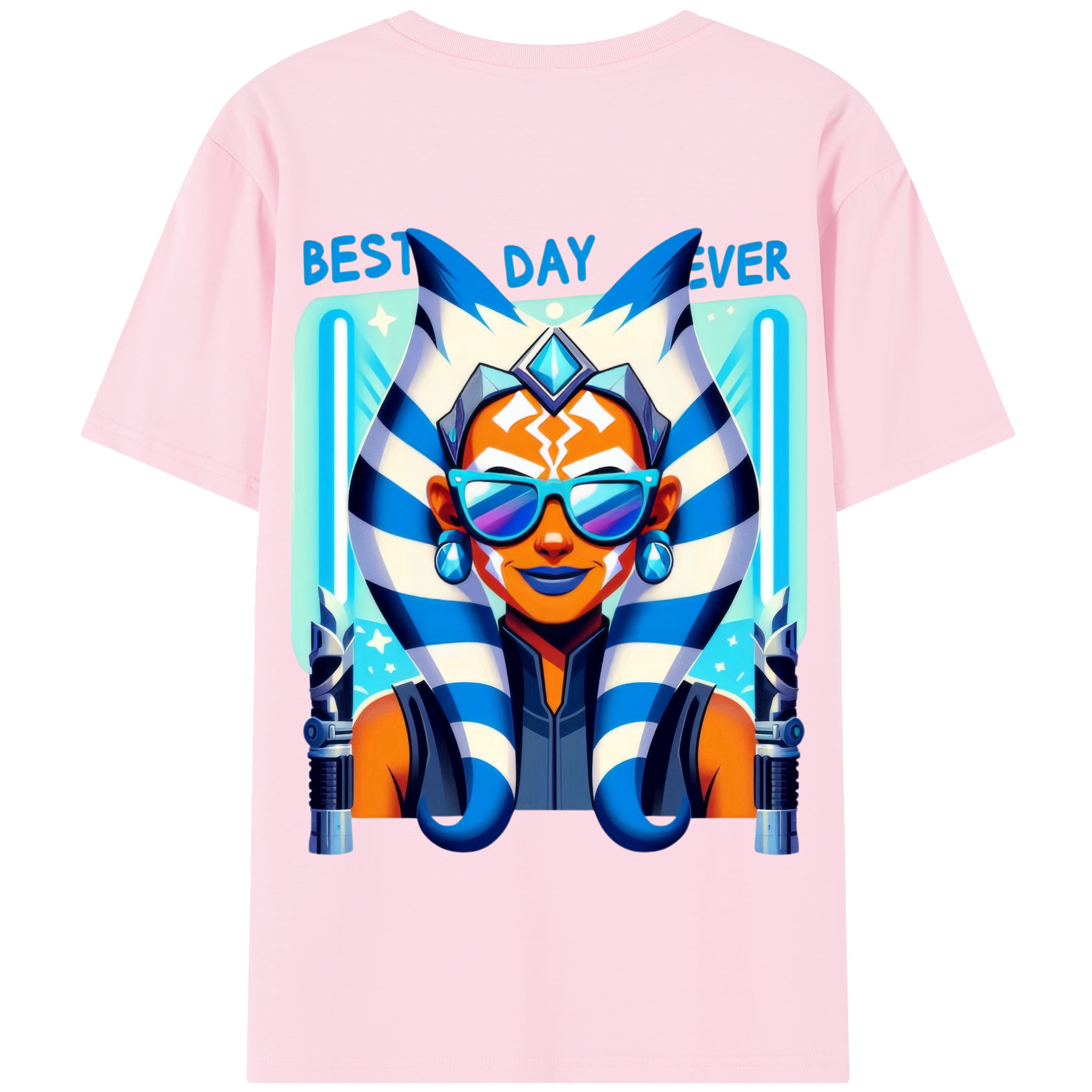 （画像用） スター・ウォーズ Star Wars 綿100％半袖Tシャツ（背面プリント）
