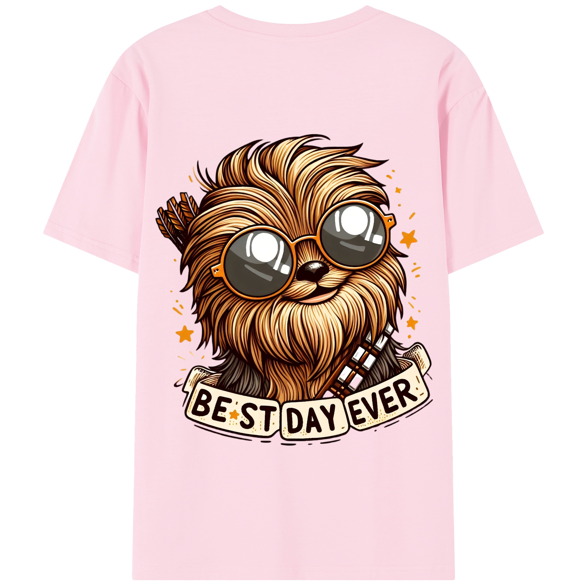 （画像用） スター・ウォーズ Star Wars 綿100％半袖Tシャツ（背面プリント）