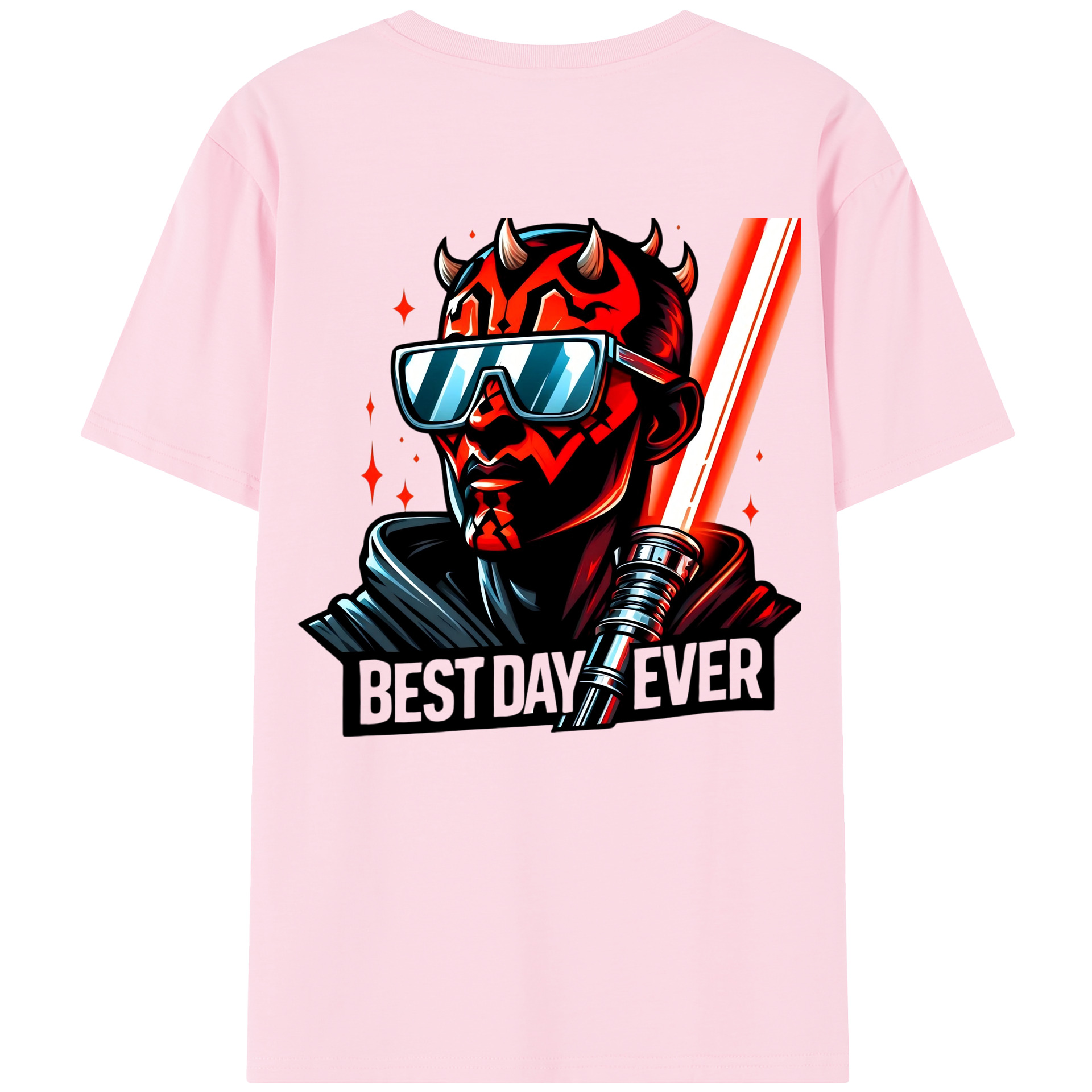 （画像用） スター・ウォーズ Star Wars 綿100％半袖Tシャツ（背面プリント）