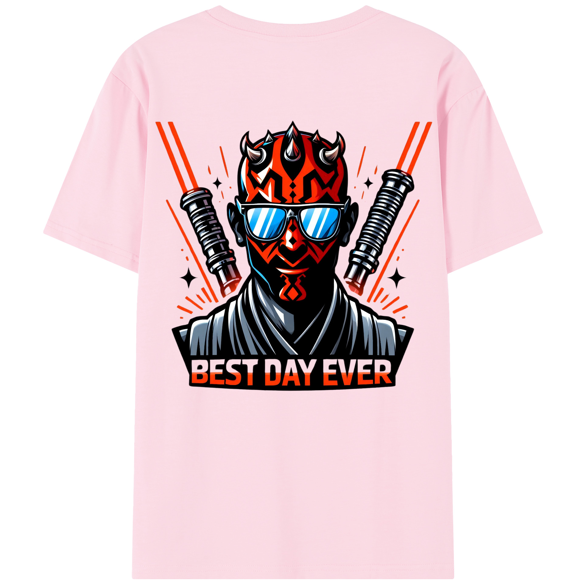 （画像用） スター・ウォーズ Star Wars 綿100％半袖Tシャツ（背面プリント）