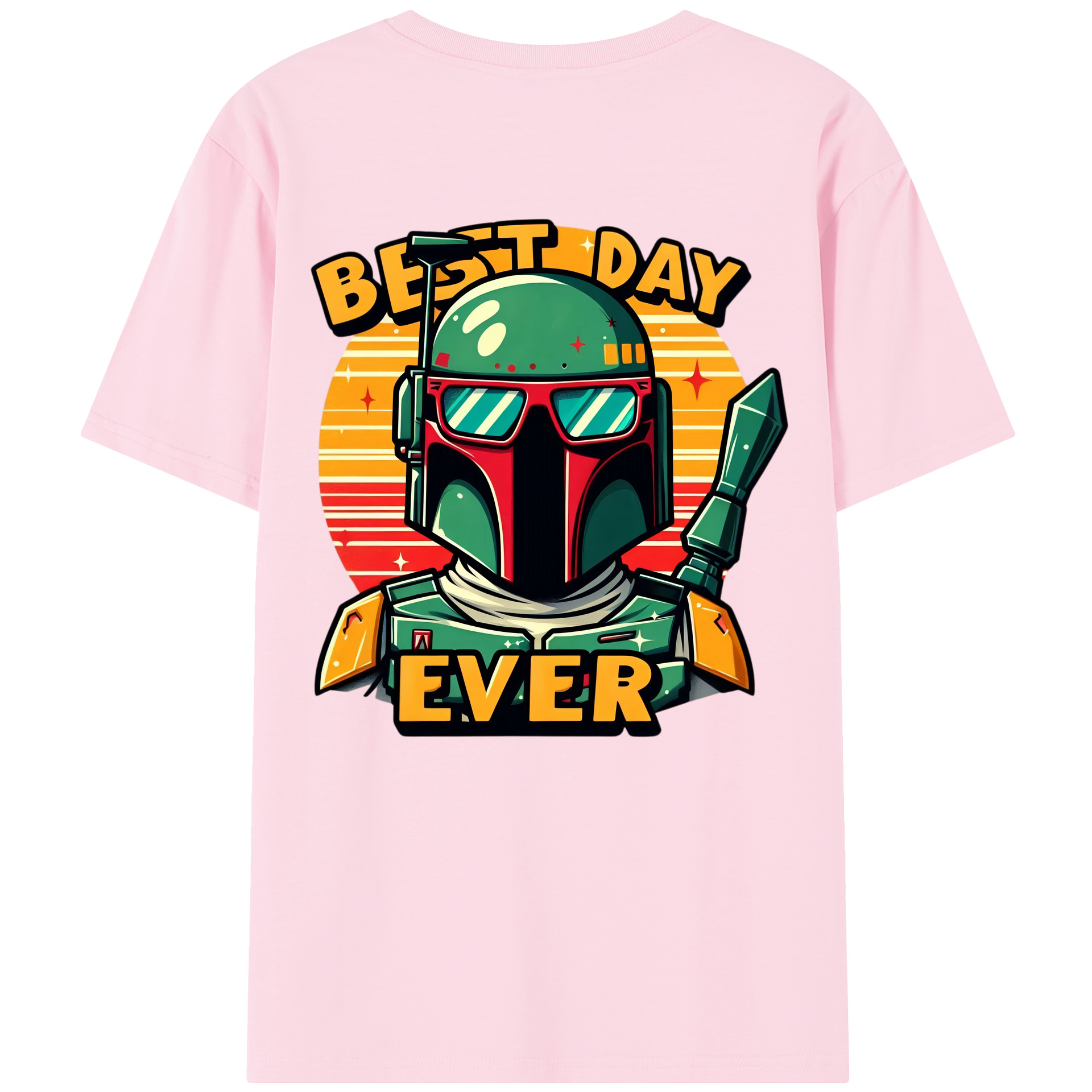 （画像用） スター・ウォーズ Star Wars 綿100％半袖Tシャツ（背面プリント）