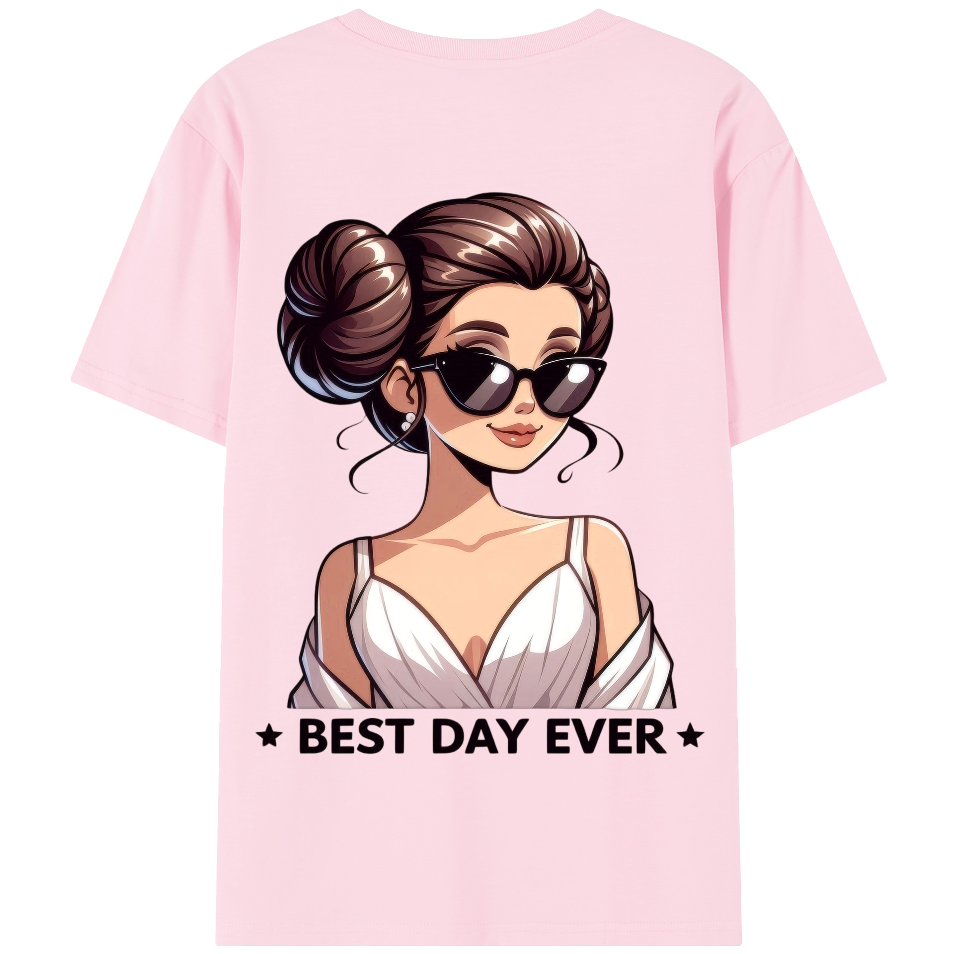 （画像用） スター・ウォーズ Star Wars 綿100％半袖Tシャツ（背面プリント）