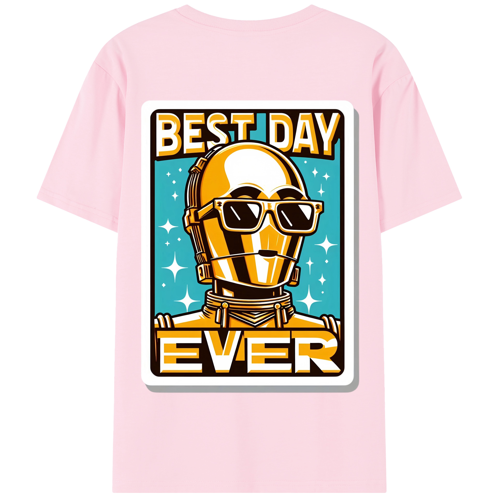（画像用） スター・ウォーズ Star Wars 綿100％半袖Tシャツ（背面プリント）