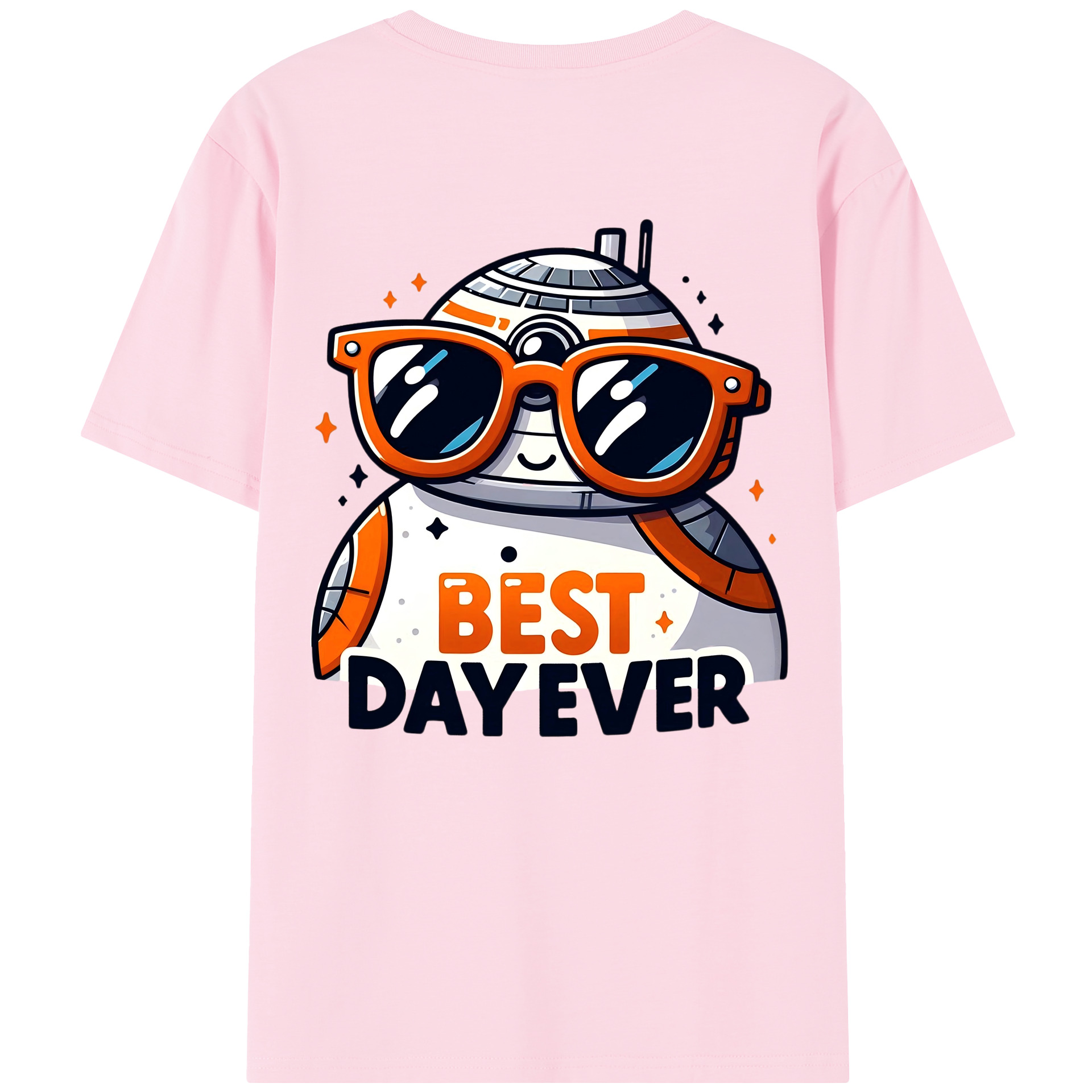 （画像用） スター・ウォーズ Star Wars 綿100％半袖Tシャツ（背面プリント）