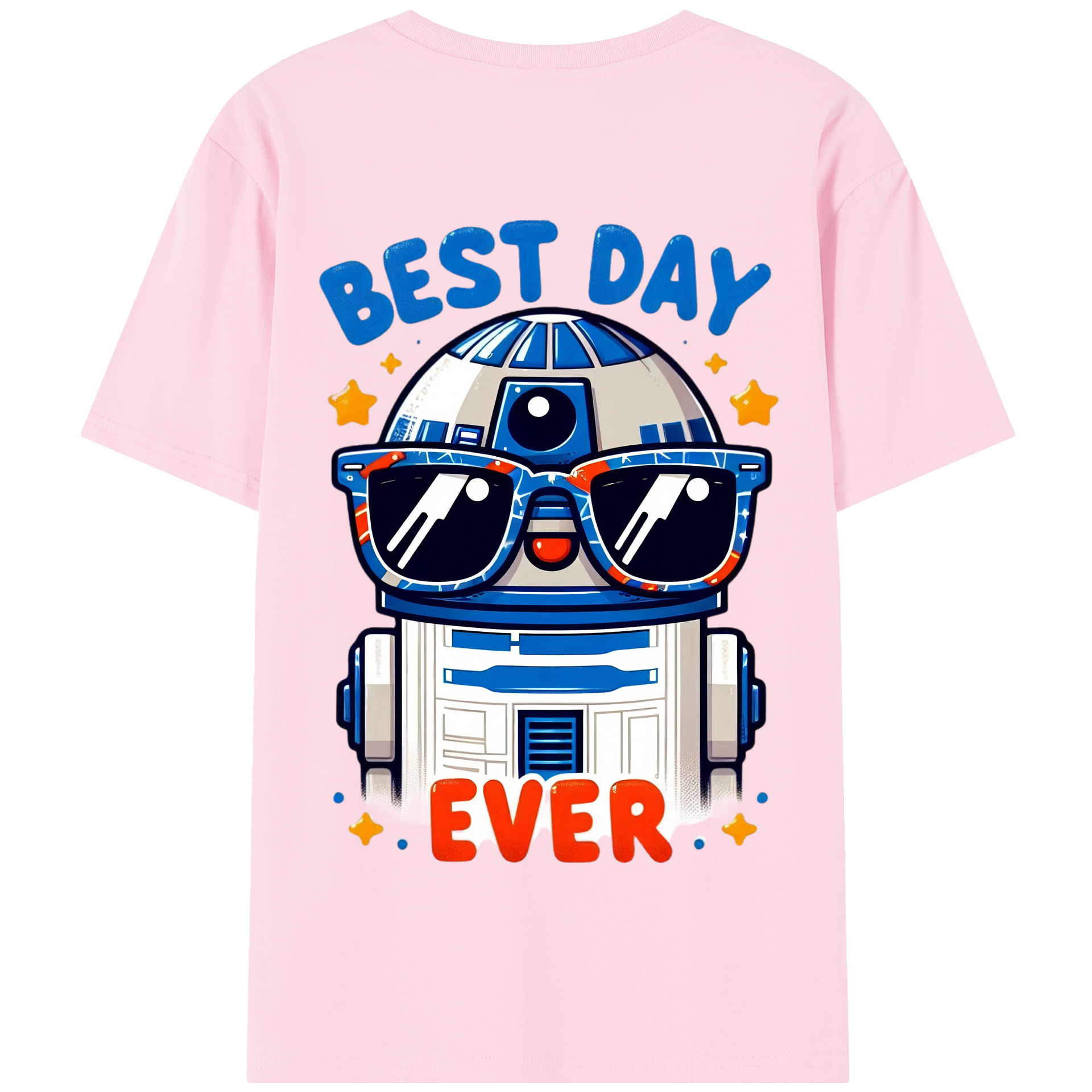 （画像用） スター・ウォーズ Star Wars 綿100％半袖Tシャツ（背面プリント）