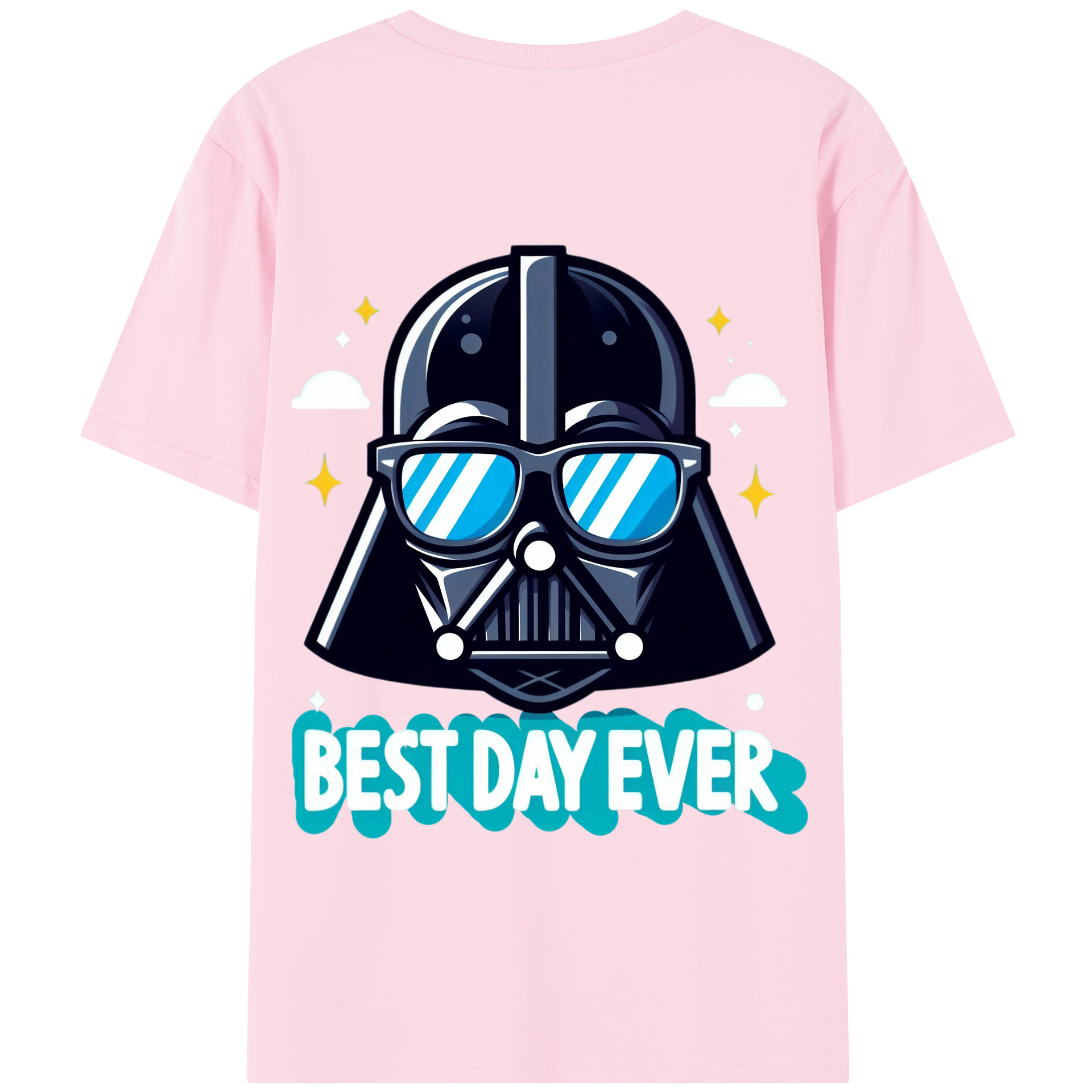（画像用） スター・ウォーズ Star Wars 綿100％半袖Tシャツ（背面プリント）