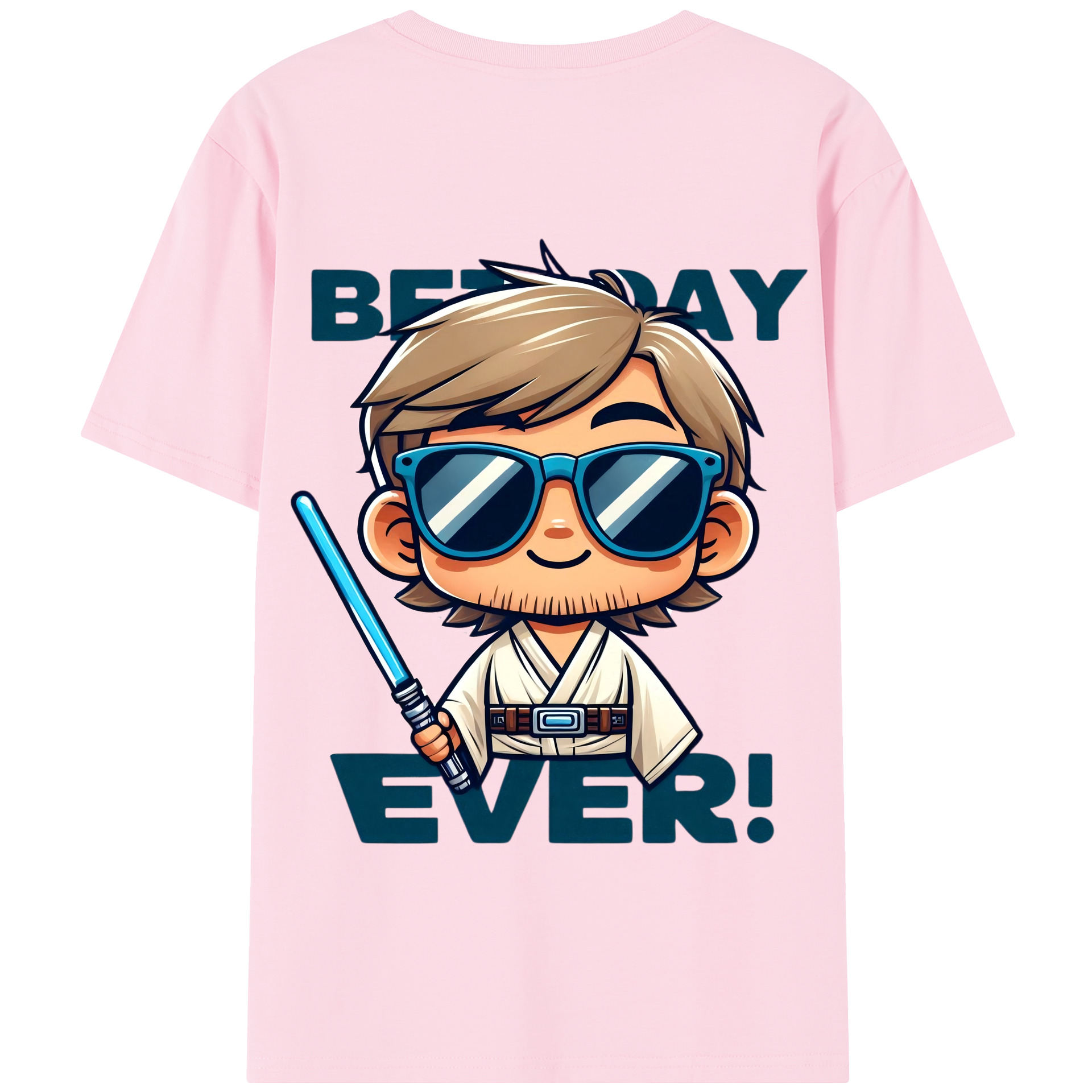 （画像用） スター・ウォーズ Star Wars 綿100％半袖Tシャツ（背面プリント）