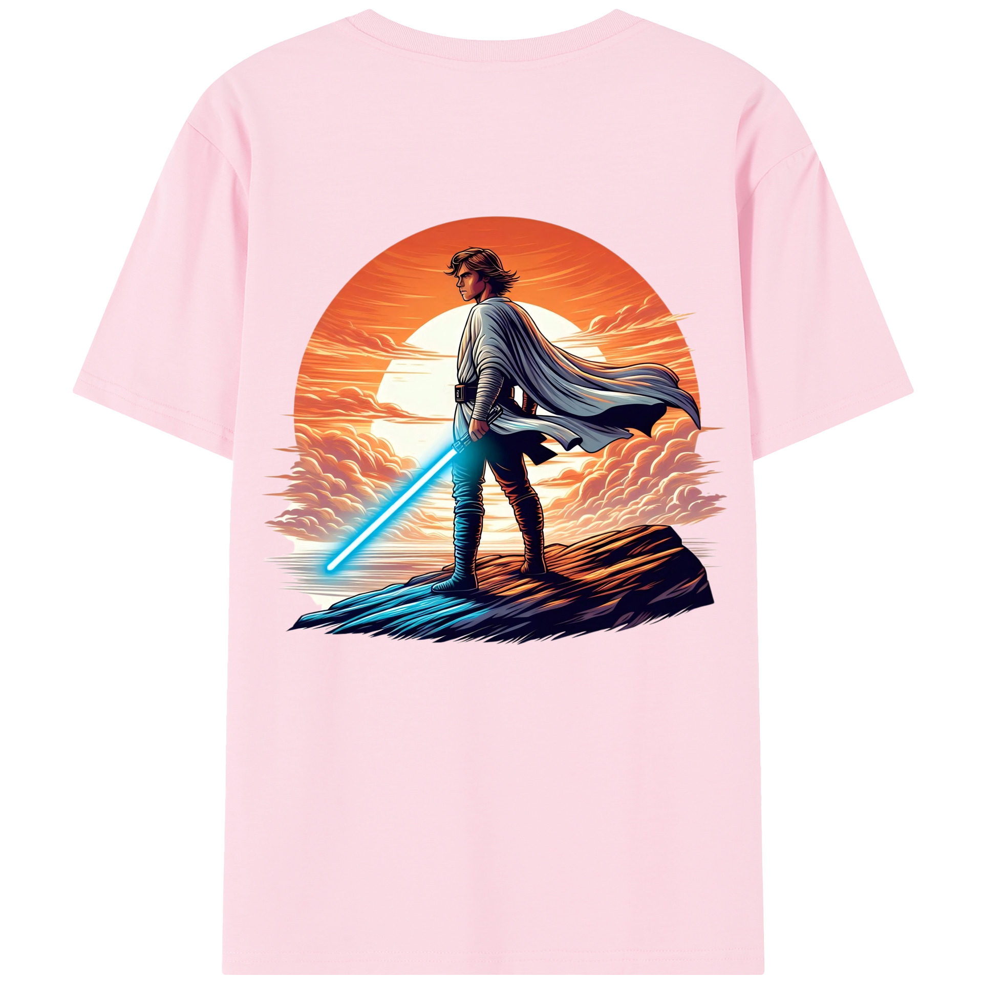 （画像用） スター・ウォーズ Star Wars 綿100％半袖Tシャツ（背面プリント）