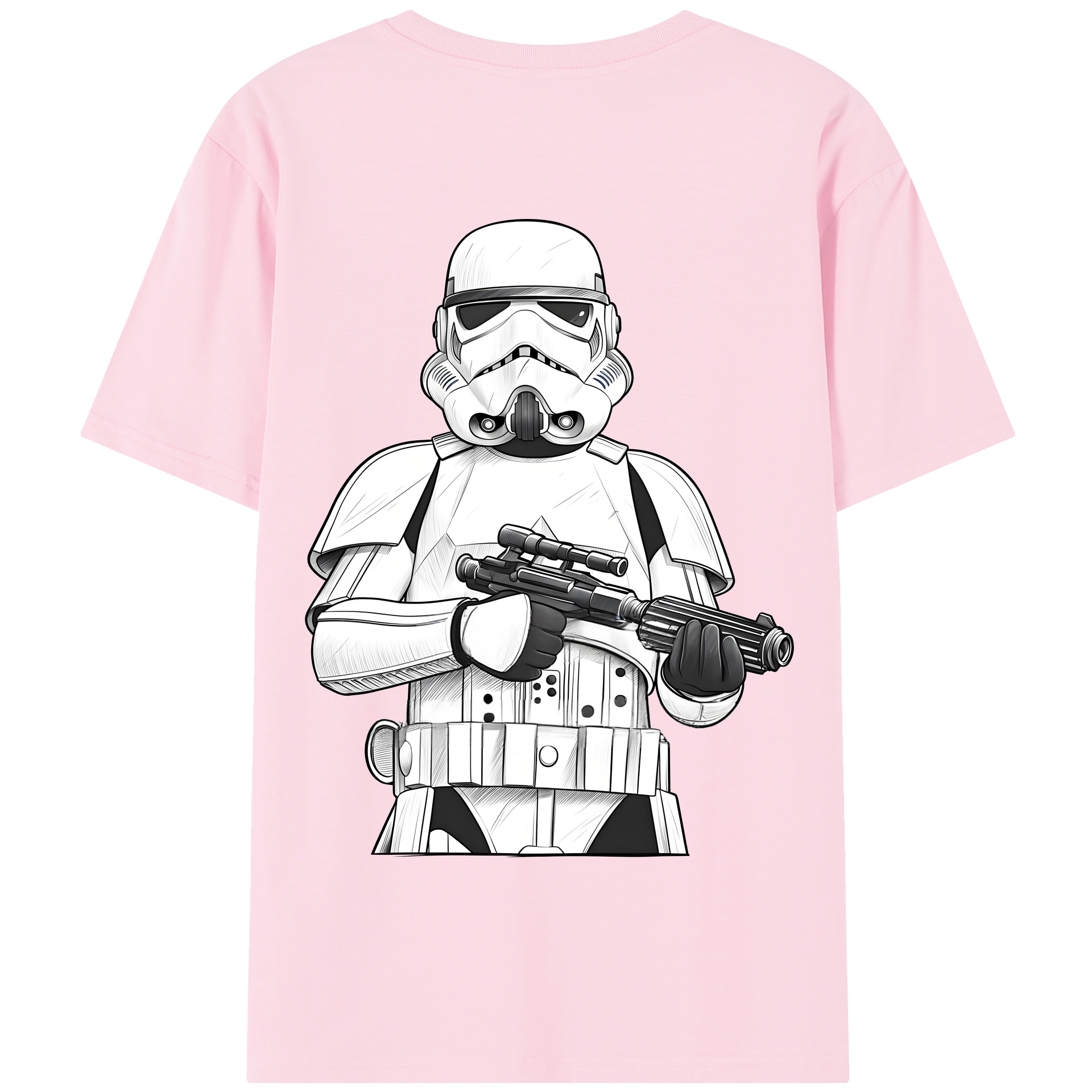 （画像用） スター・ウォーズ Star Wars 綿100％半袖Tシャツ（背面プリント）