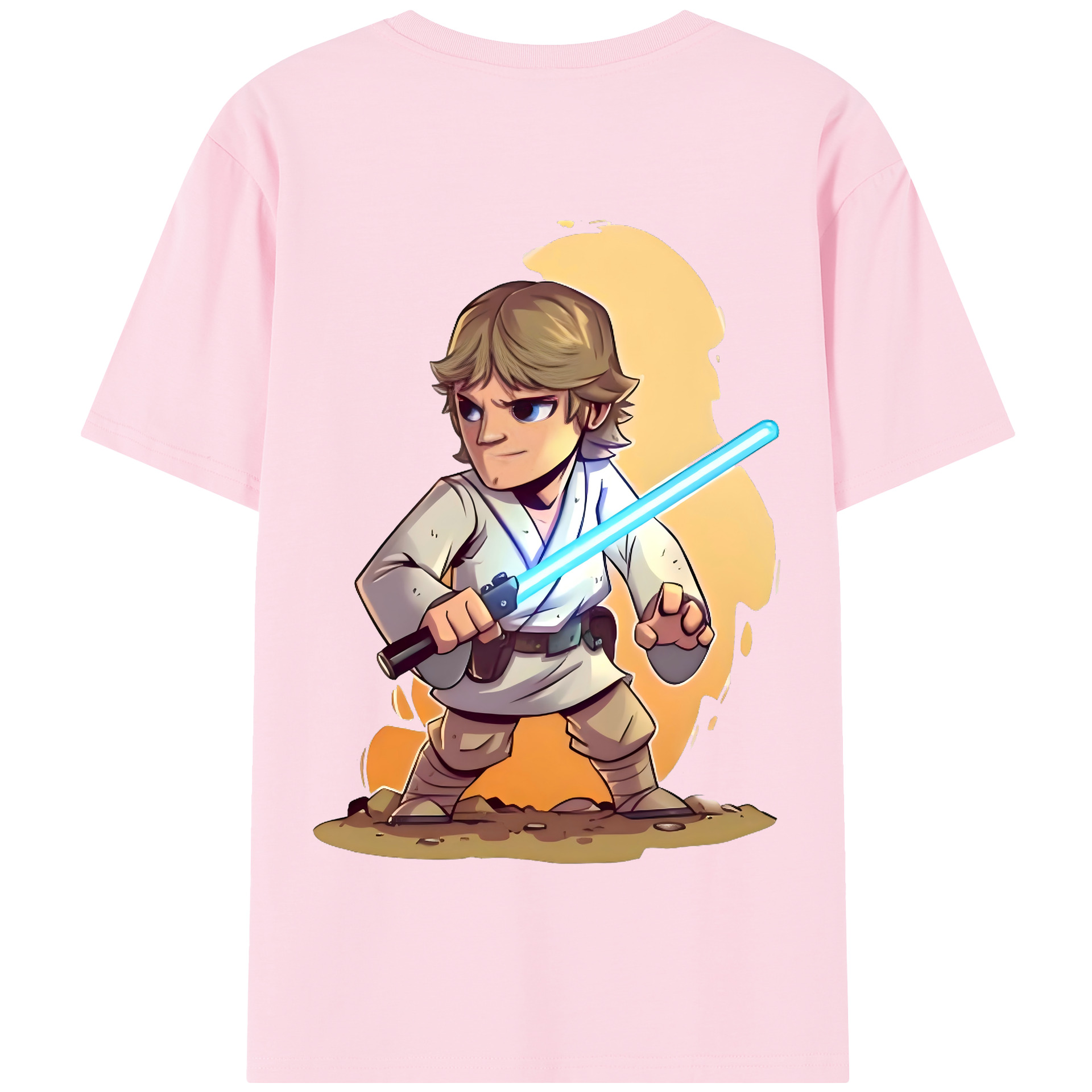 （画像用） スター・ウォーズ Star Wars 綿100％半袖Tシャツ（背面プリント）
