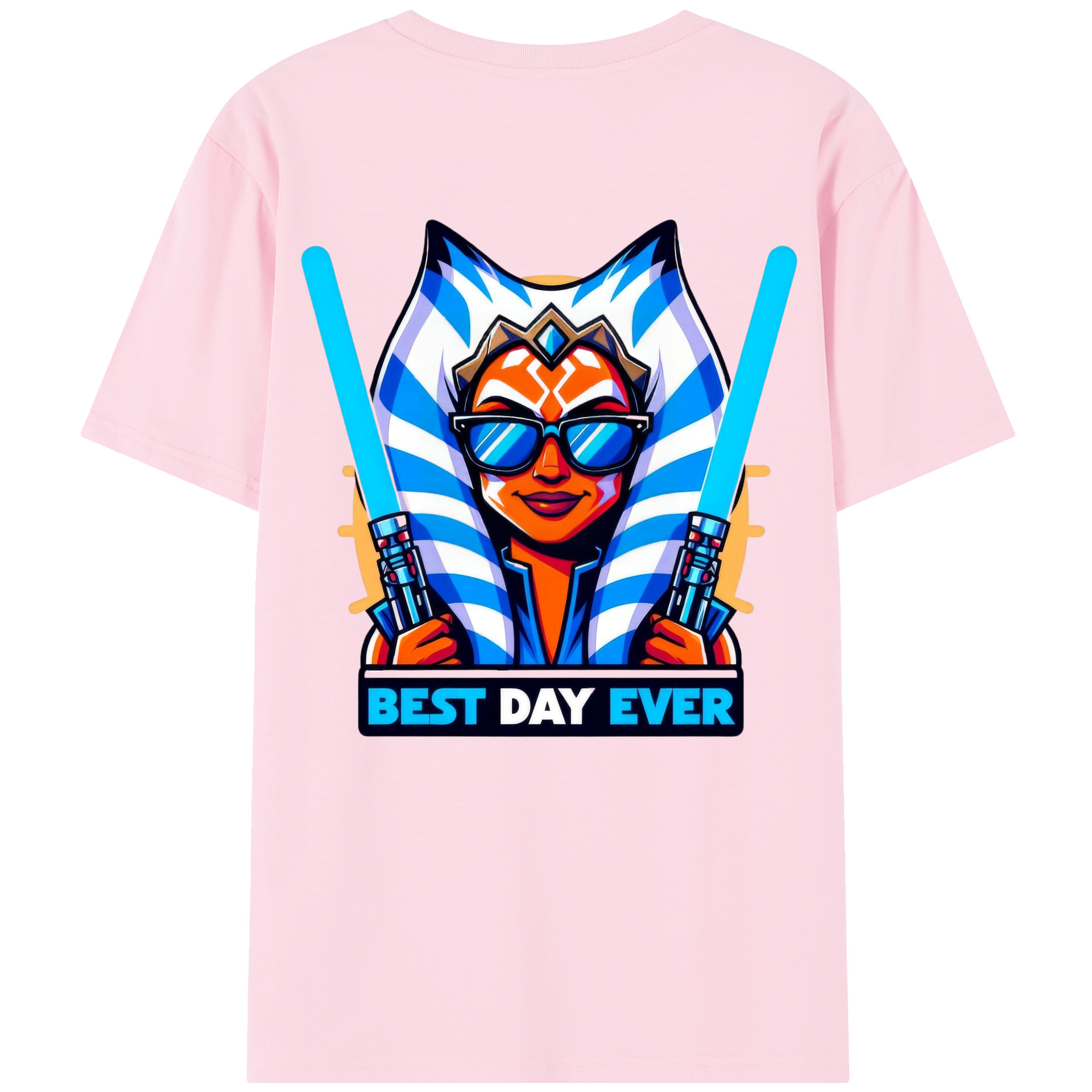 （画像用） スター・ウォーズ Star Wars 綿100％半袖Tシャツ（背面プリント）