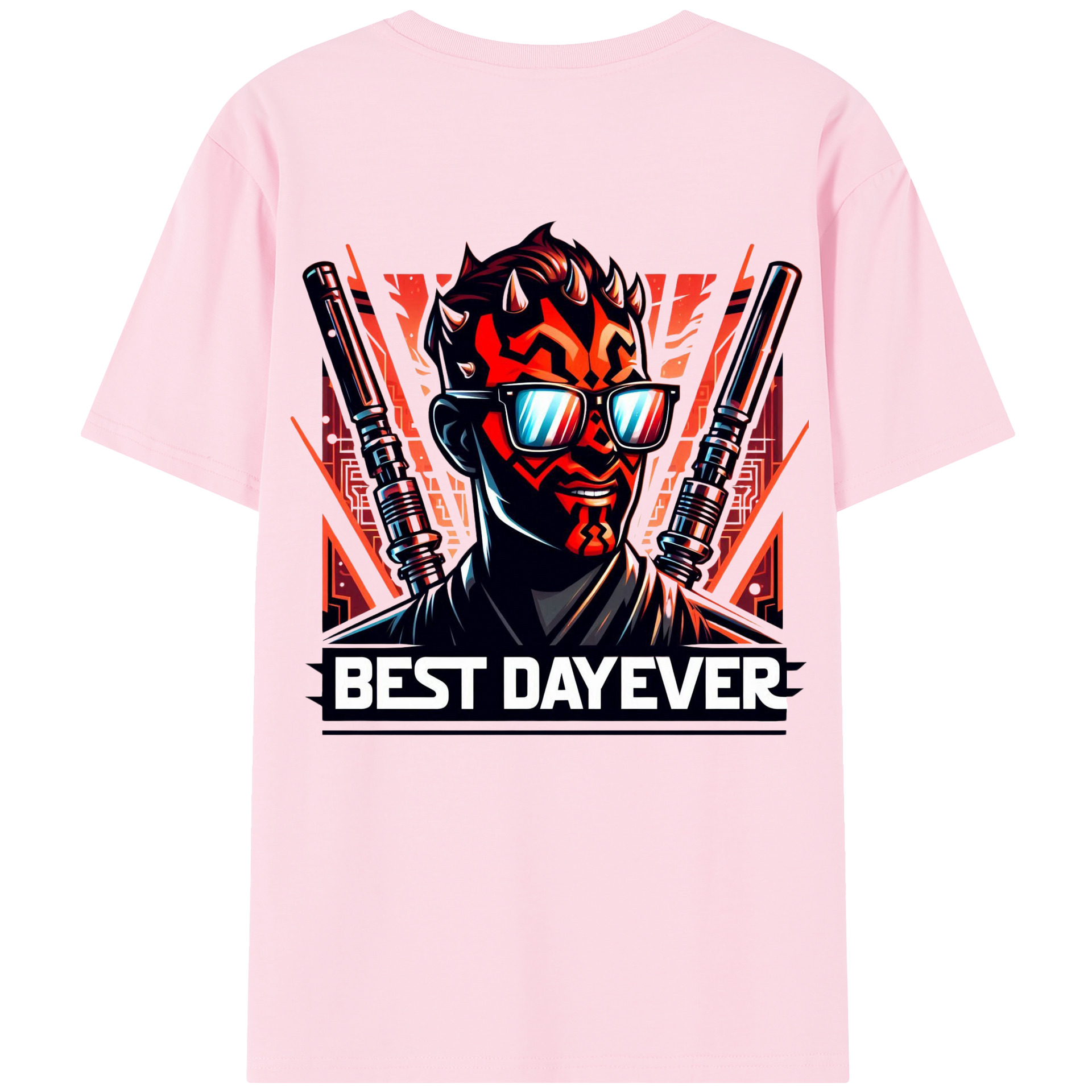 （画像用） スター・ウォーズ Star Wars 綿100％半袖Tシャツ（背面プリント）