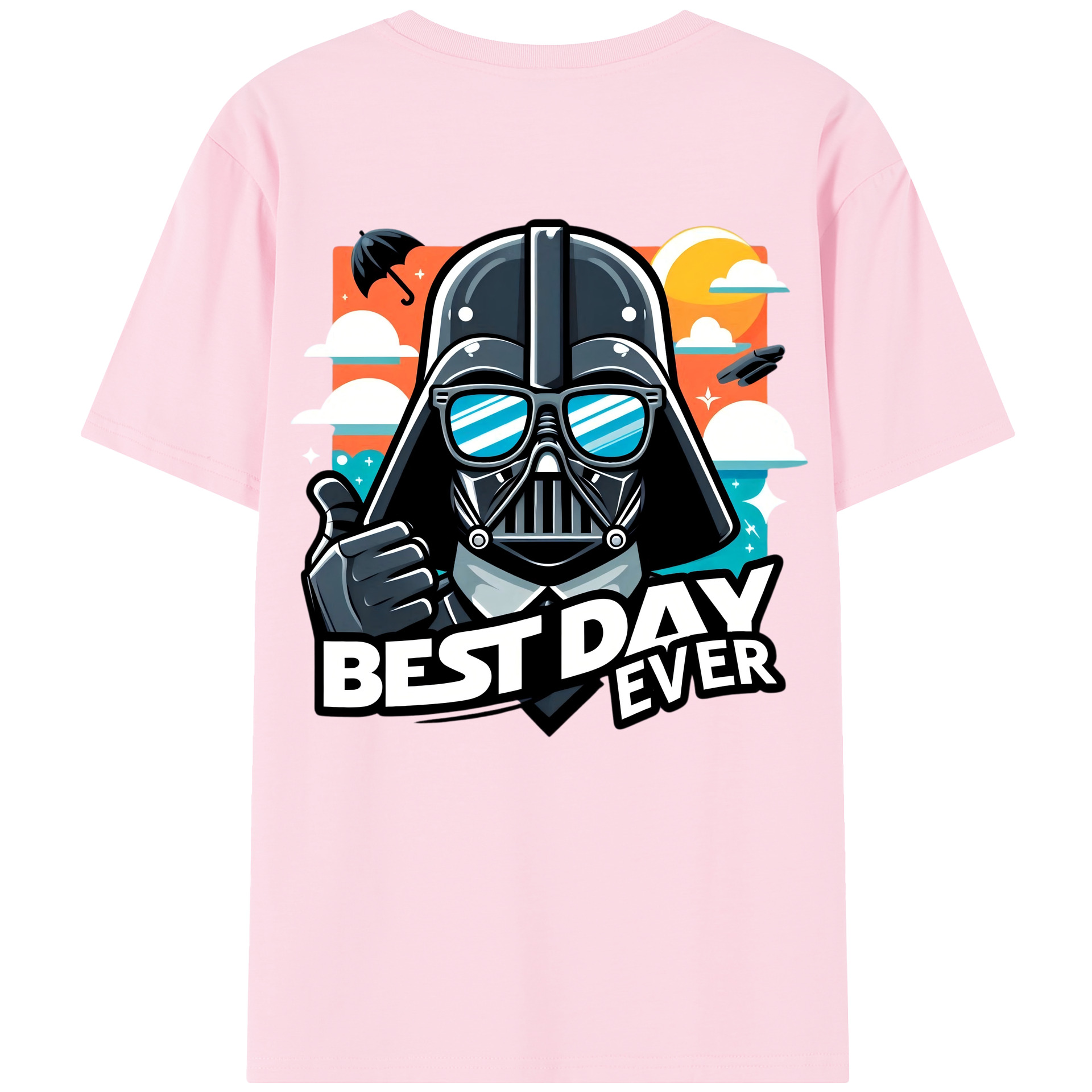 （画像用） スター・ウォーズ Star Wars 綿100％半袖Tシャツ（背面プリント）