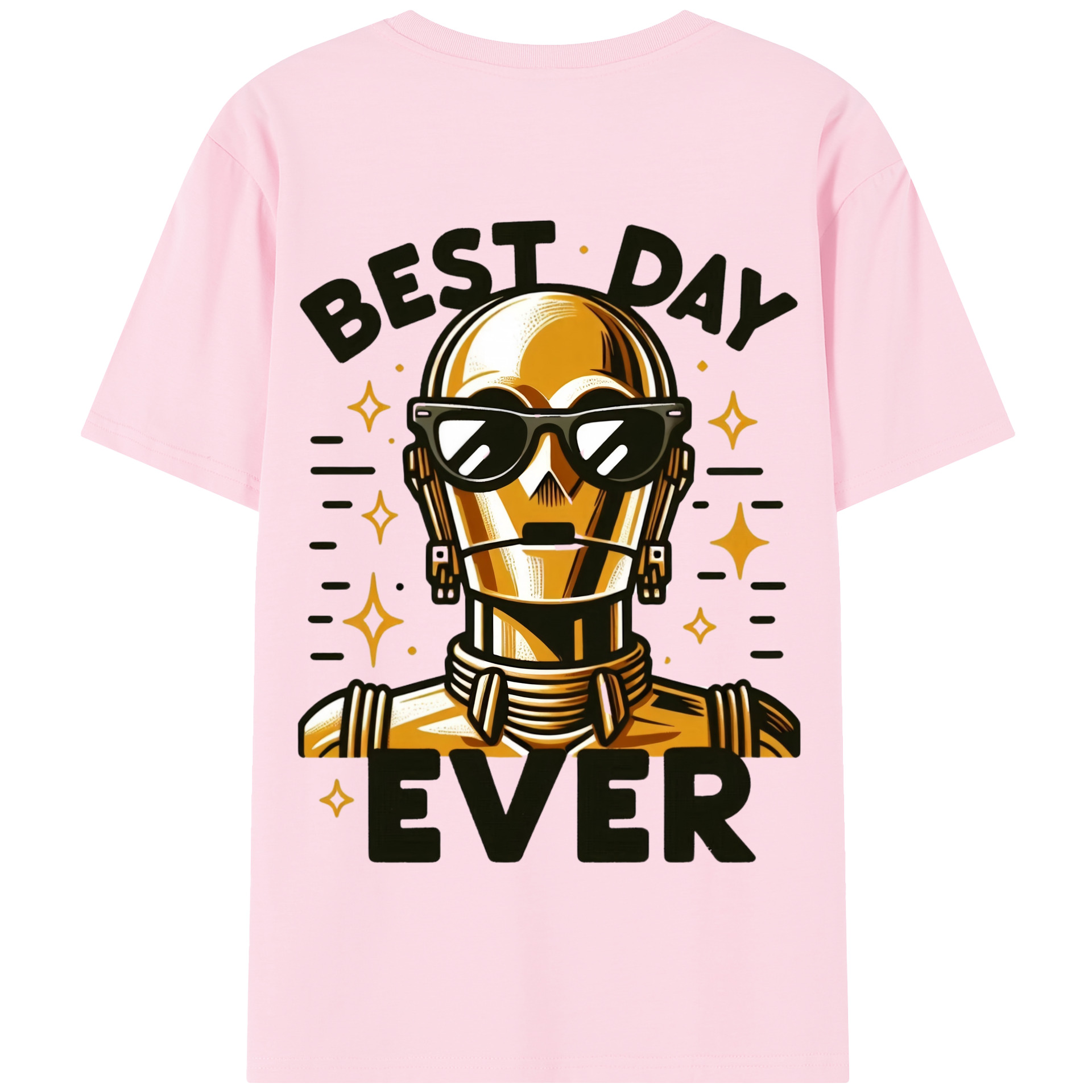 （画像用） スター・ウォーズ Star Wars 綿100％半袖Tシャツ（背面プリント）