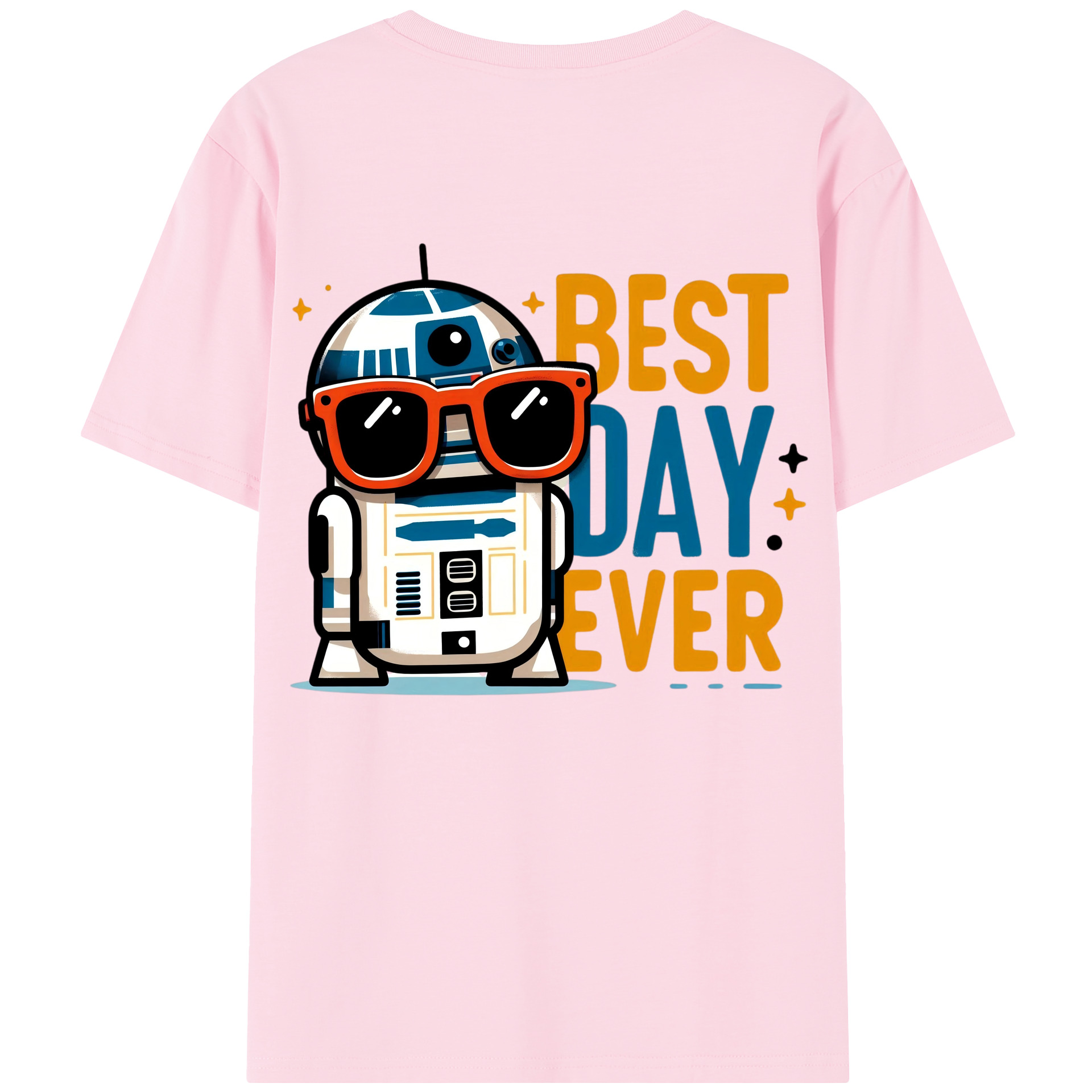 （画像用） スター・ウォーズ Star Wars 綿100％半袖Tシャツ（背面プリント）