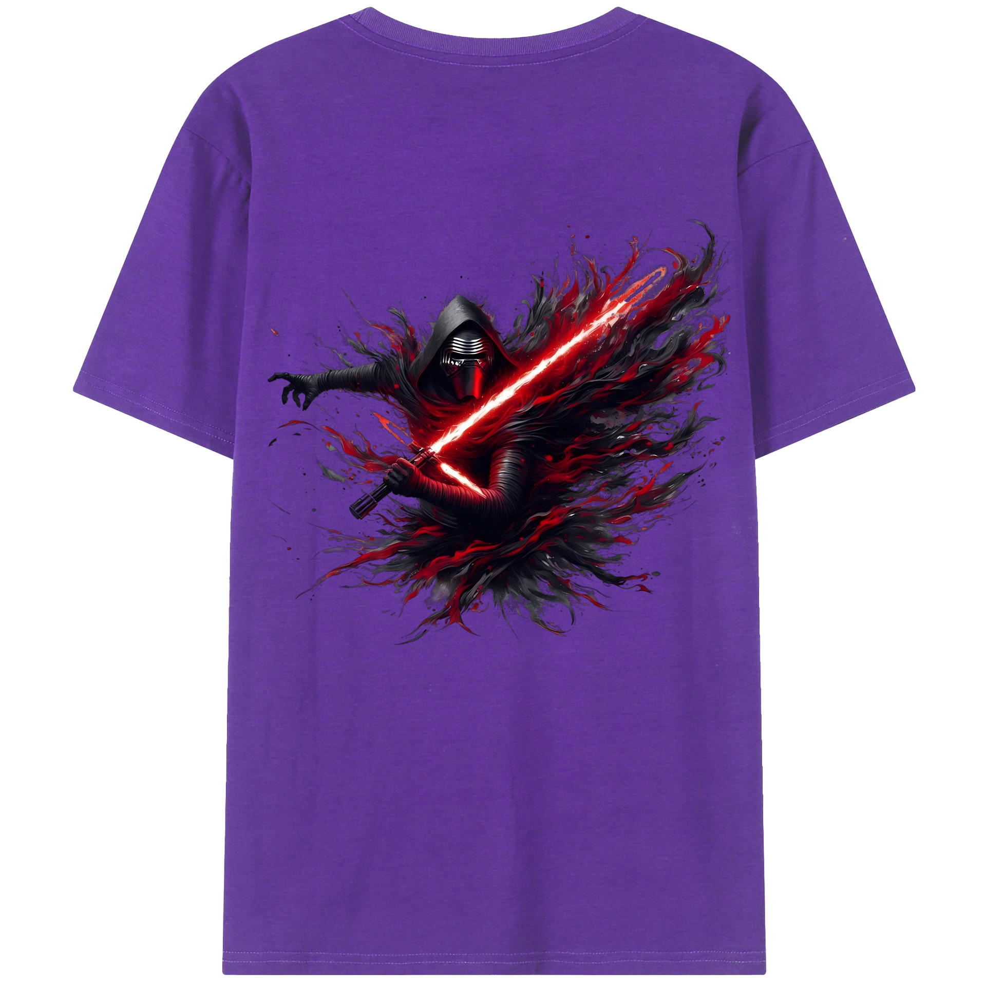 （画像用） スター・ウォーズ Star Wars 綿100％半袖Tシャツ（背面プリント）