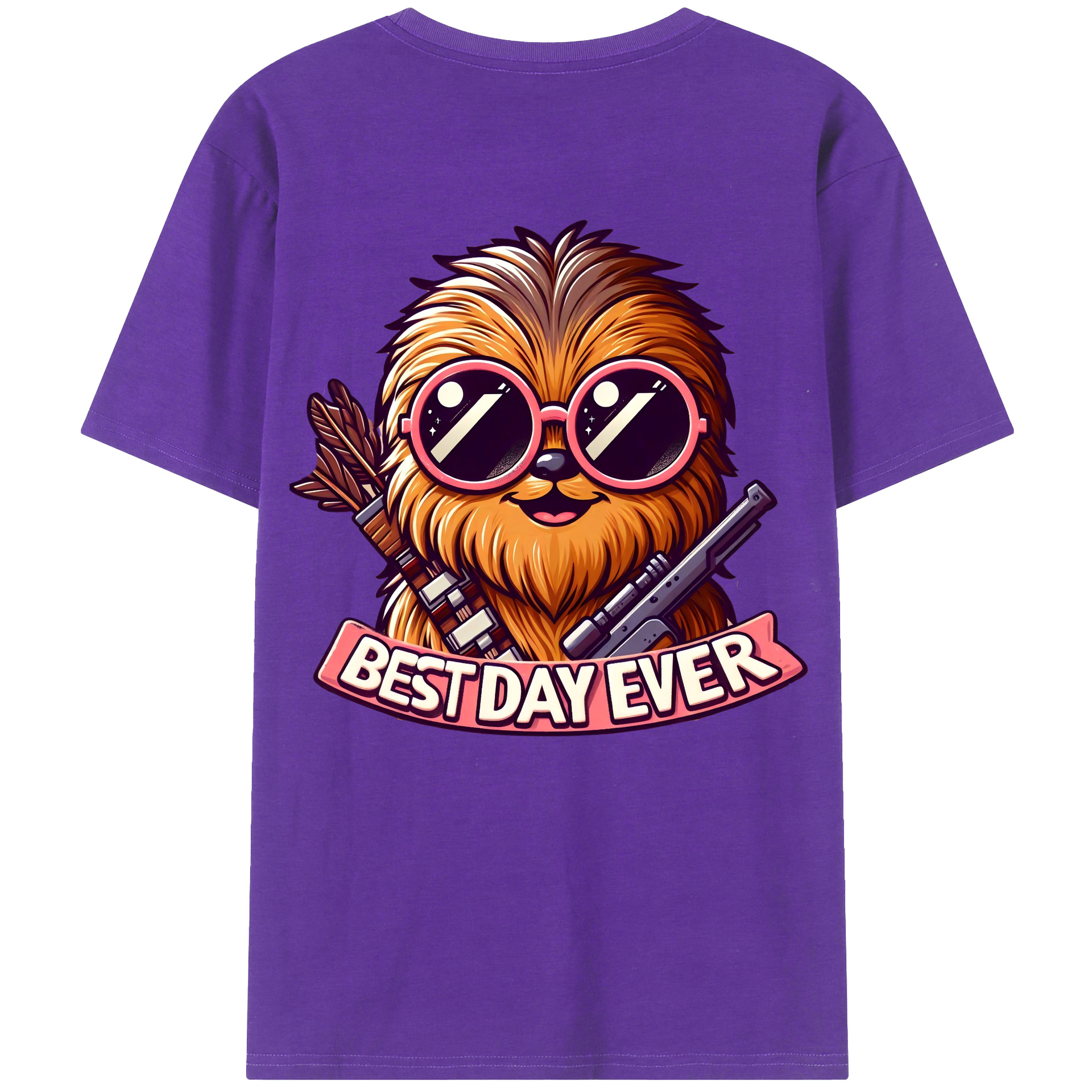 （画像用） スター・ウォーズ Star Wars 綿100％半袖Tシャツ（背面プリント）