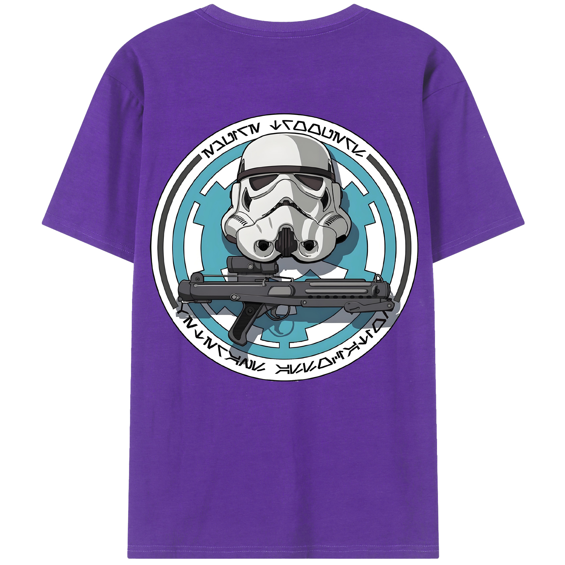 （画像用） スター・ウォーズ Star Wars 綿100％半袖Tシャツ（背面プリント）
