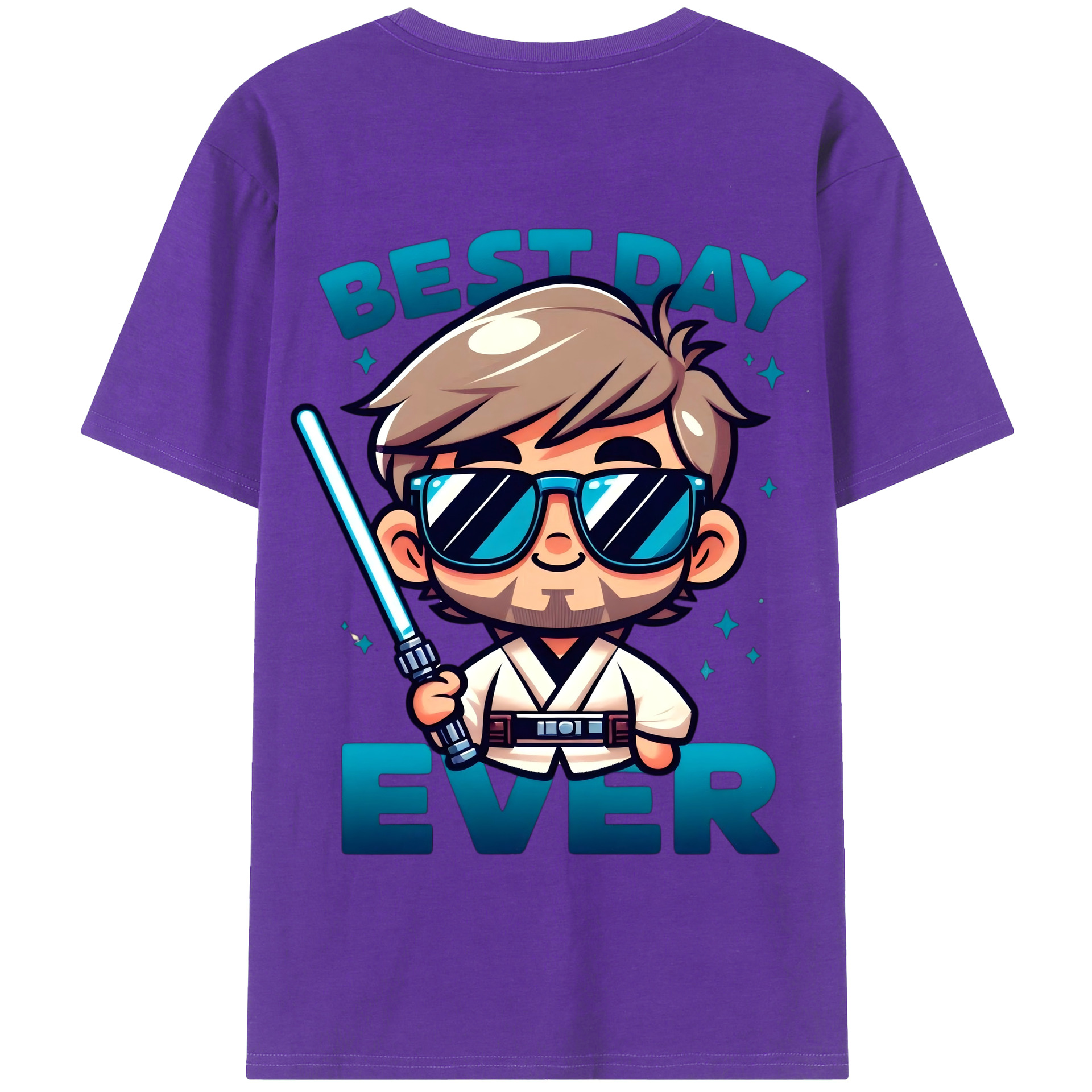 （画像用） スター・ウォーズ Star Wars 綿100％半袖Tシャツ（背面プリント）