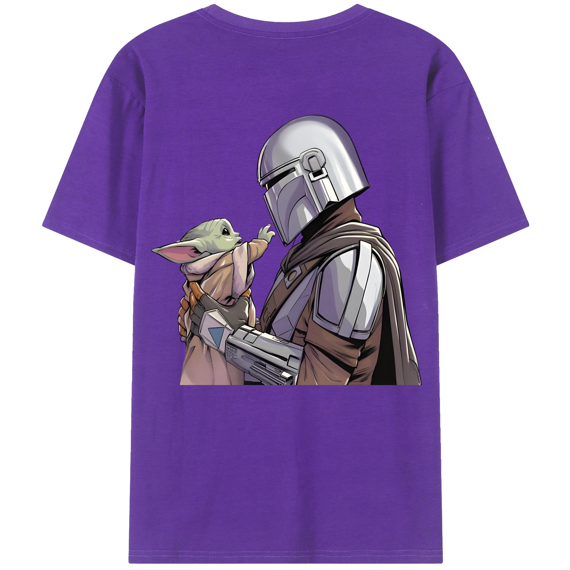 （画像用） スター・ウォーズ Star Wars 綿100％半袖Tシャツ（背面プリント）
