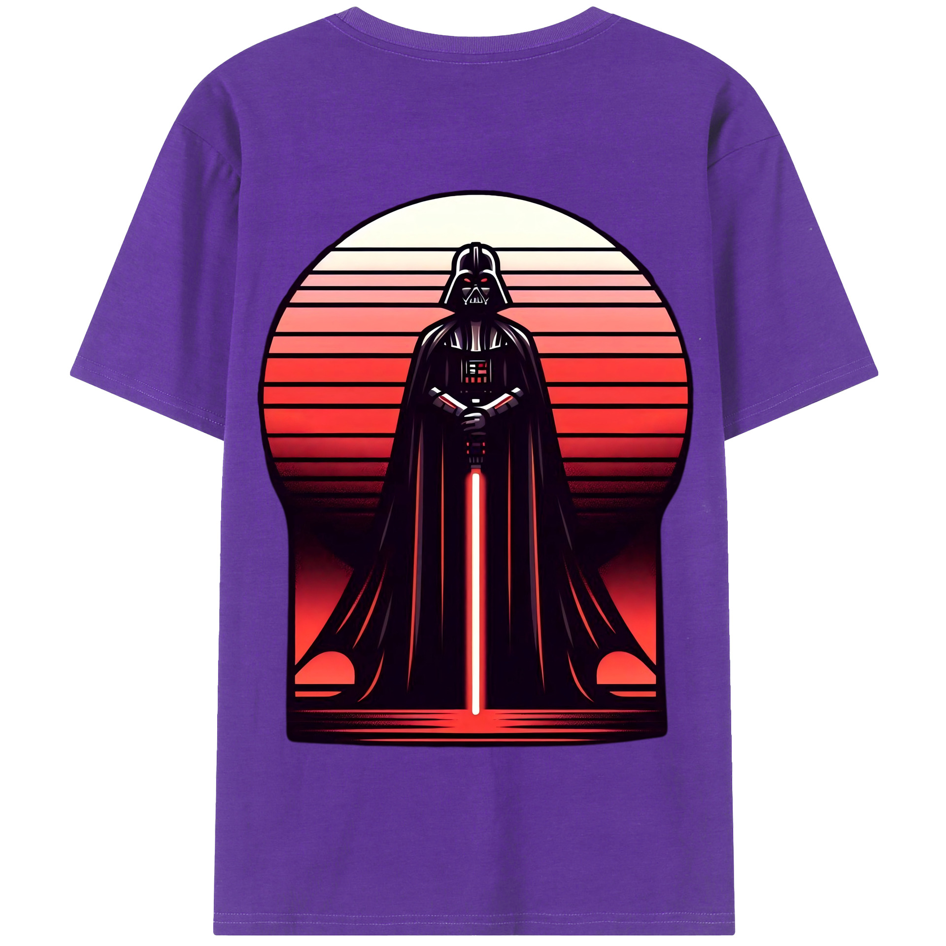 （画像用） スター・ウォーズ Star Wars 綿100％半袖Tシャツ（背面プリント）