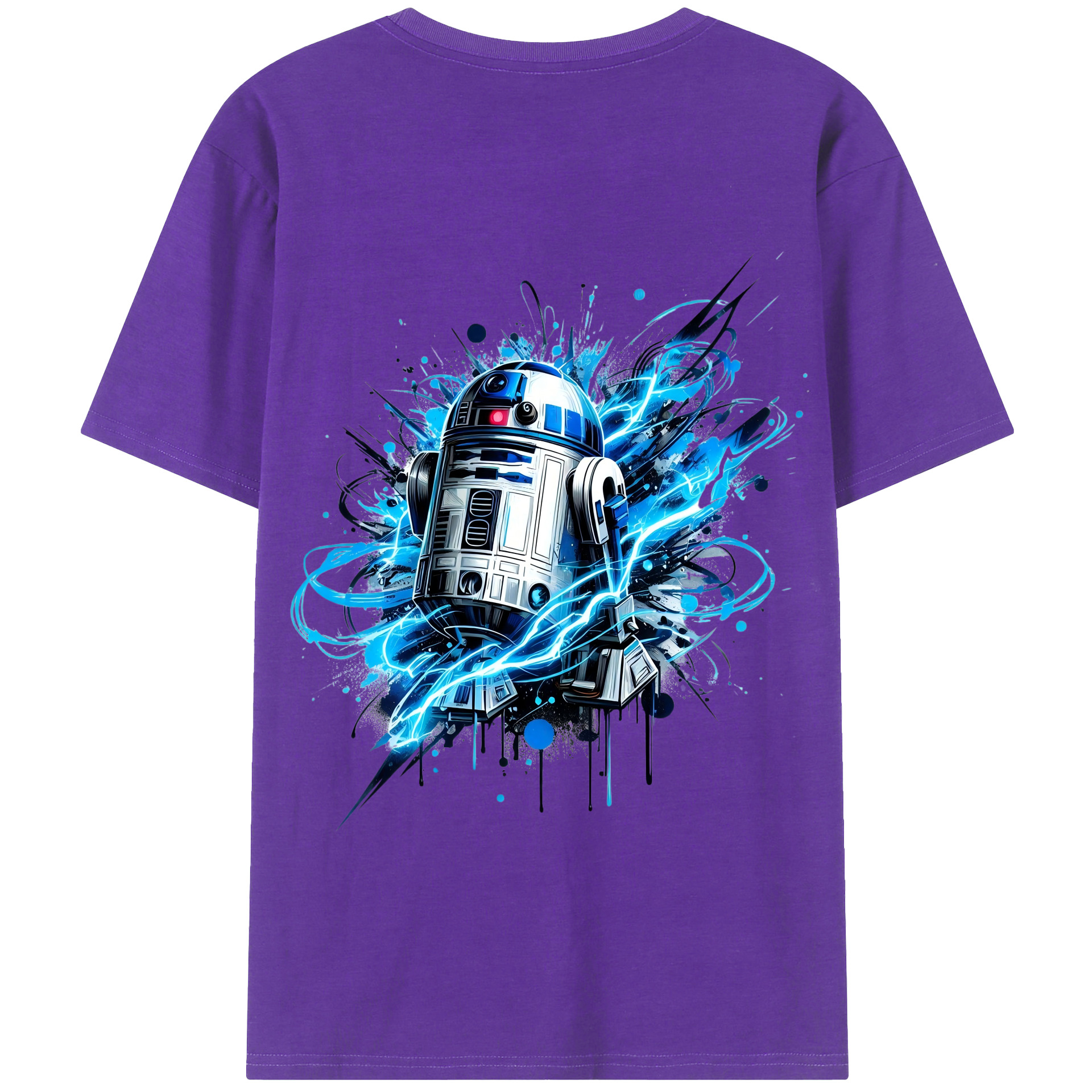 （画像用） スター・ウォーズ Star Wars 綿100％半袖Tシャツ（背面プリント）