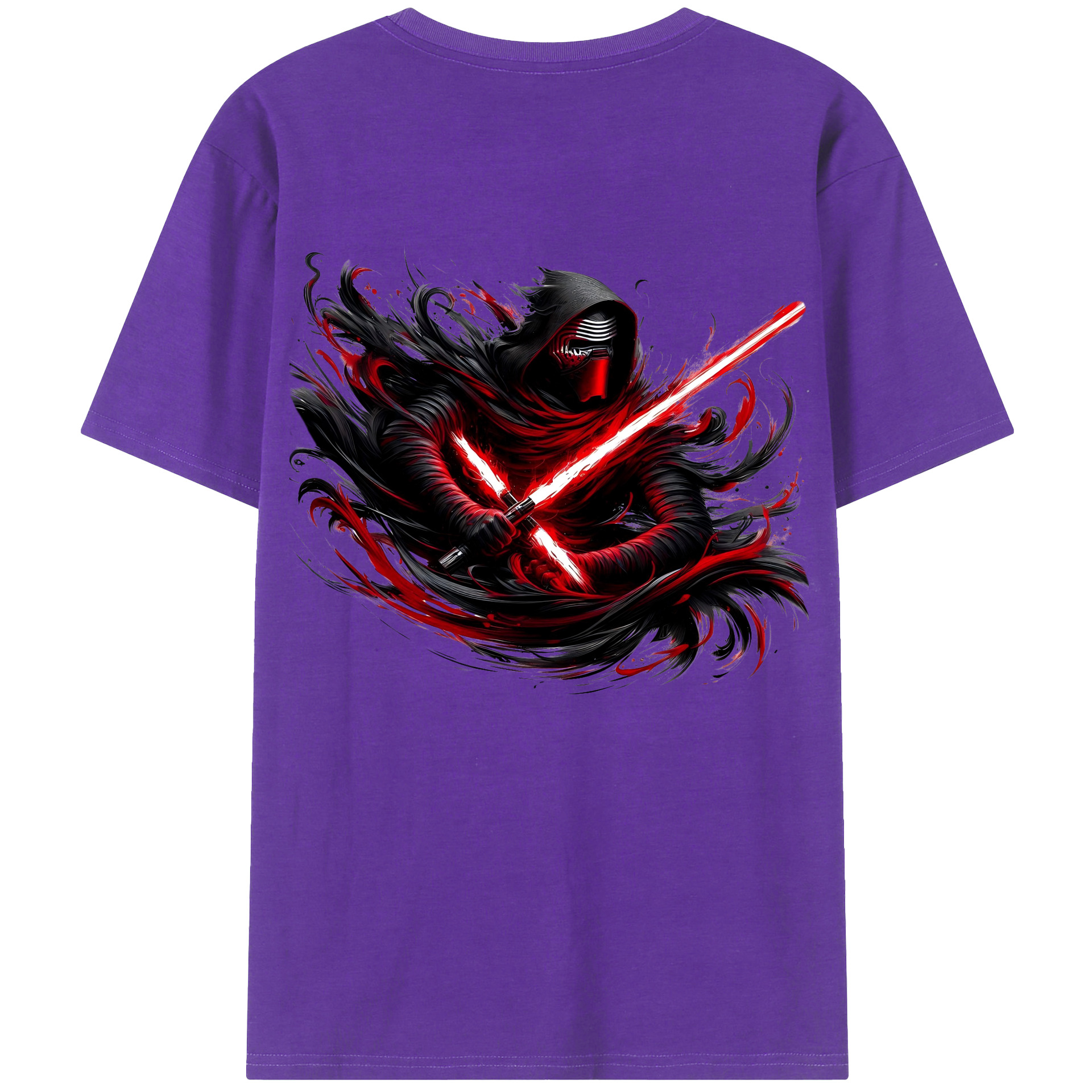 （画像用） スター・ウォーズ Star Wars 綿100％半袖Tシャツ（背面プリント）