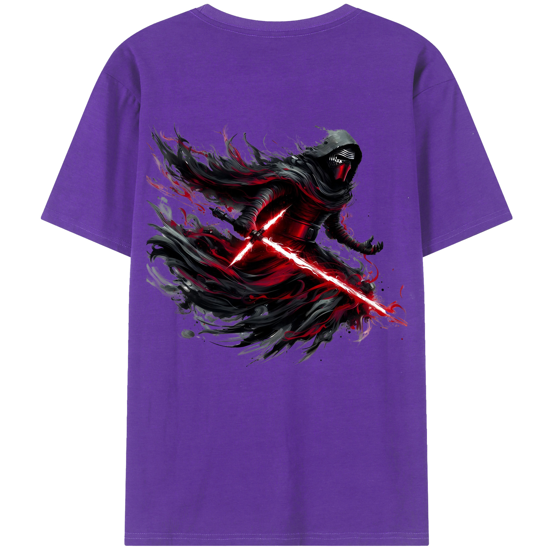 （画像用） スター・ウォーズ Star Wars 綿100％半袖Tシャツ（背面プリント）