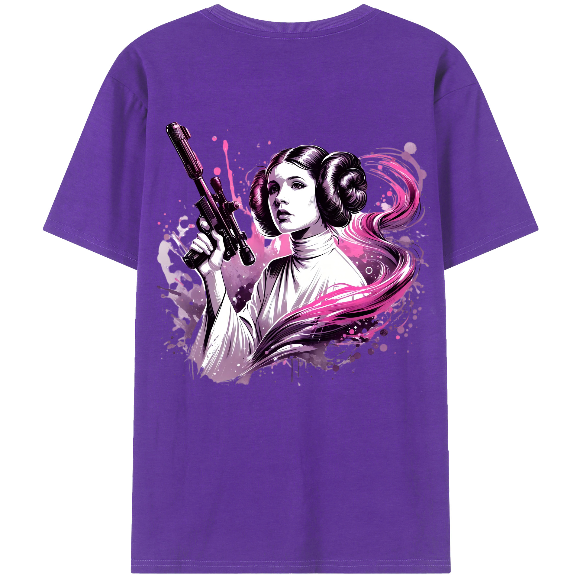 （画像用） スター・ウォーズ Star Wars 綿100％半袖Tシャツ（背面プリント）