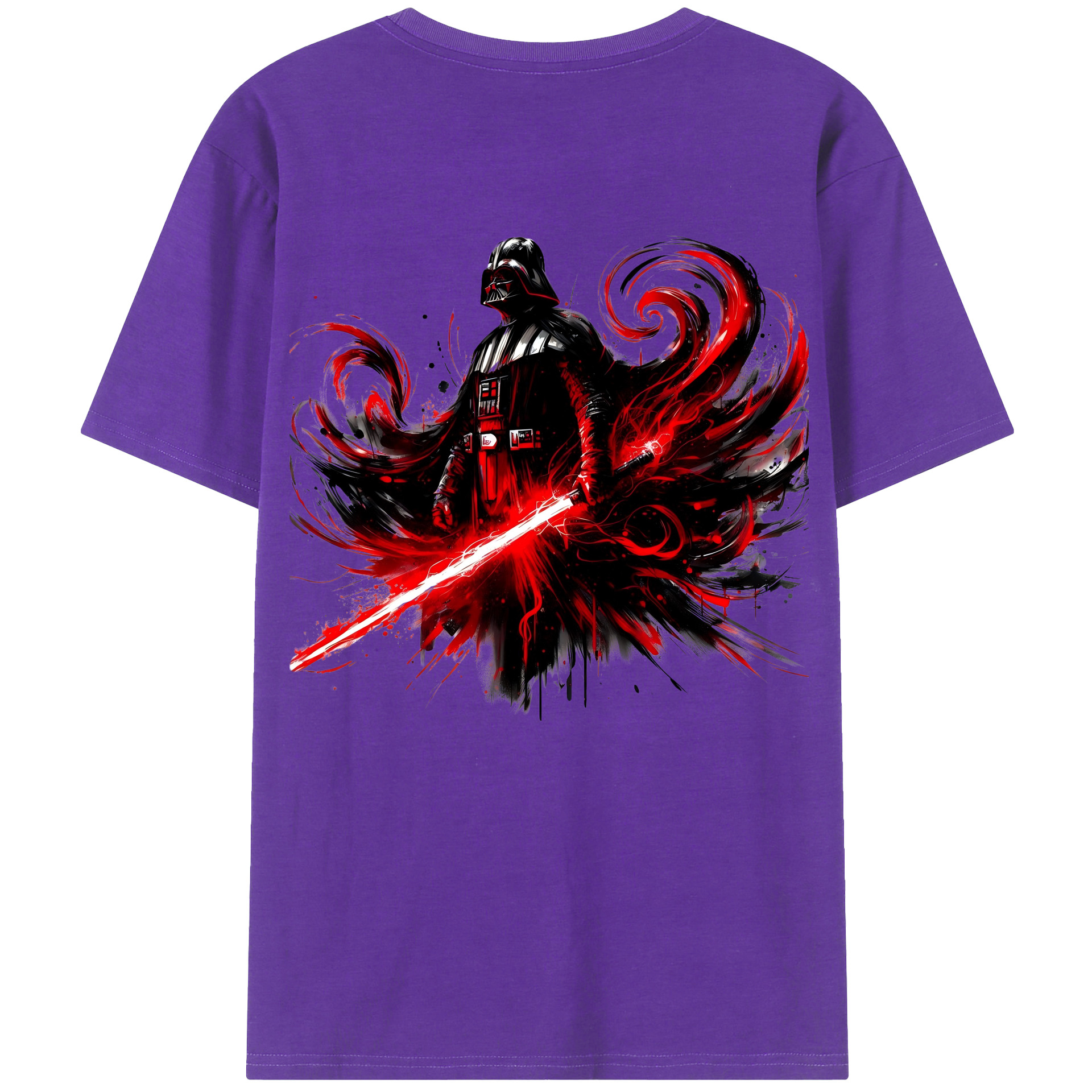 （画像用） スター・ウォーズ Star Wars 綿100％半袖Tシャツ（背面プリント）