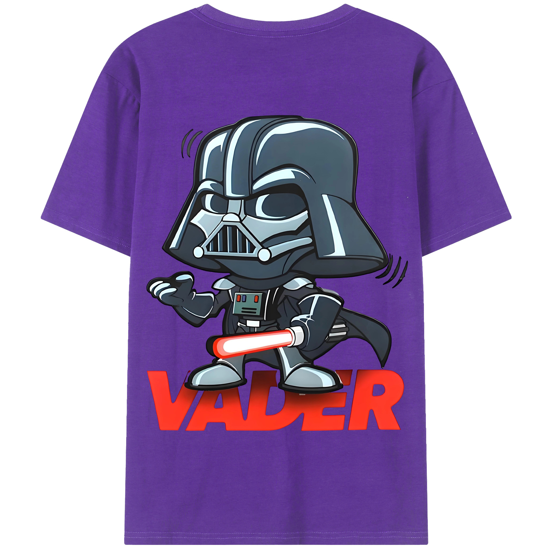 （画像用） スター・ウォーズ Star Wars 綿100％半袖Tシャツ（背面プリント）
