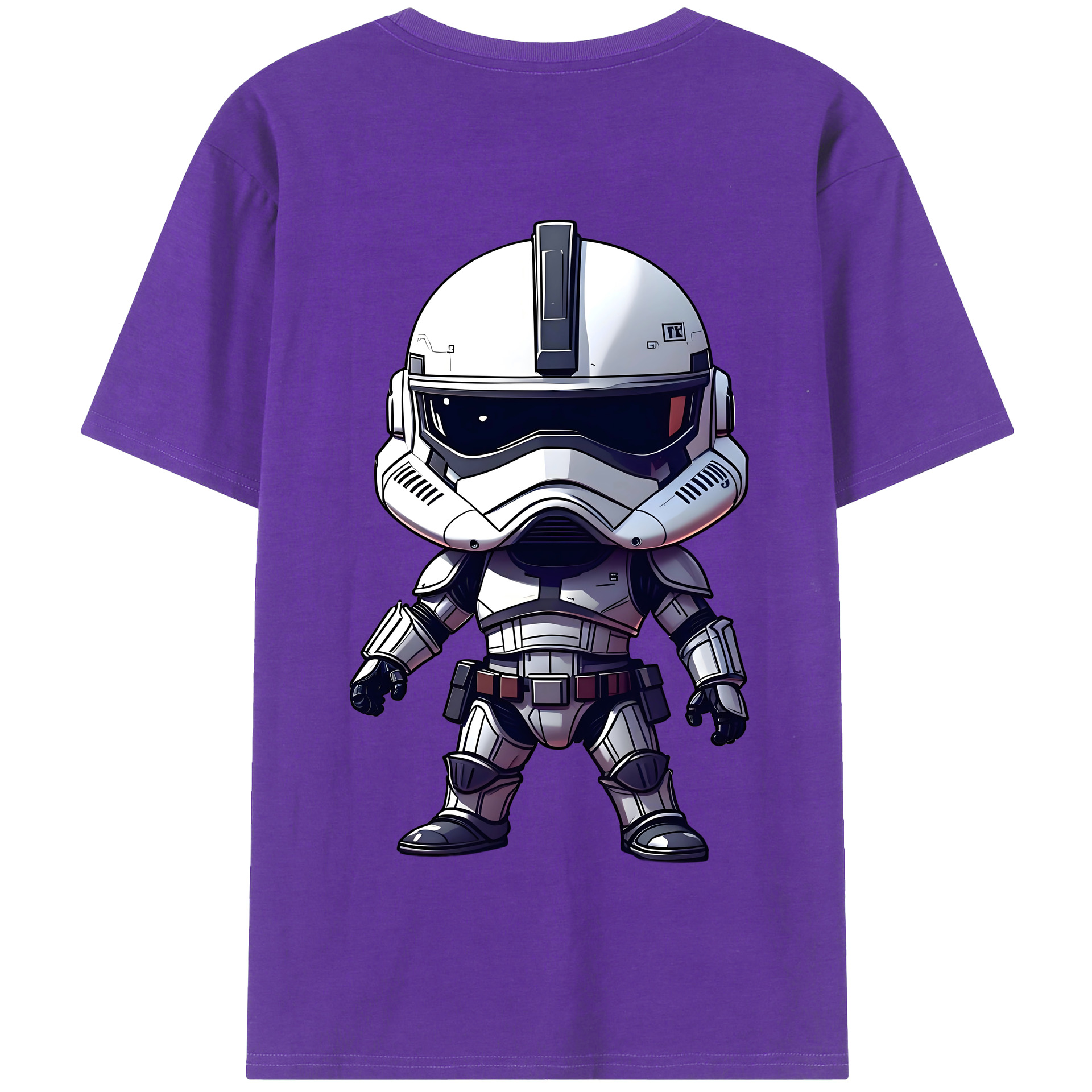 （画像用） スター・ウォーズ Star Wars 綿100％半袖Tシャツ（背面プリント）