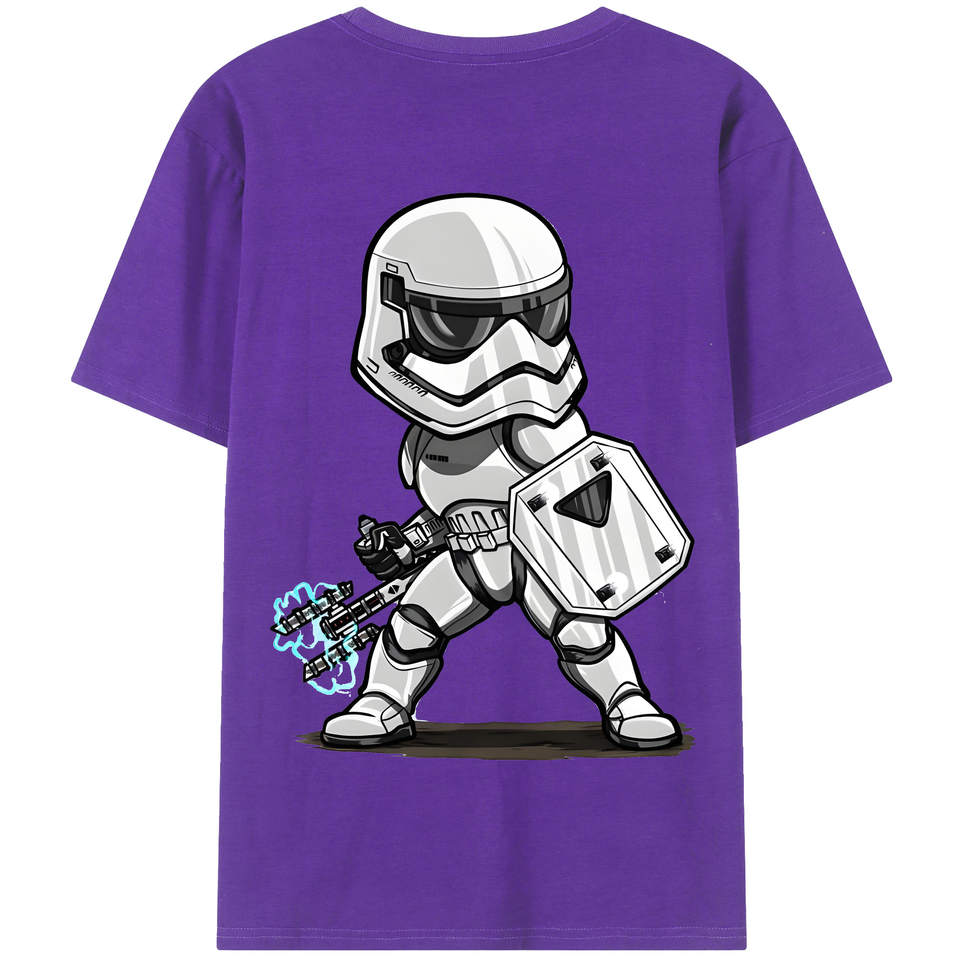 （画像用） スター・ウォーズ Star Wars 綿100％半袖Tシャツ（背面プリント）