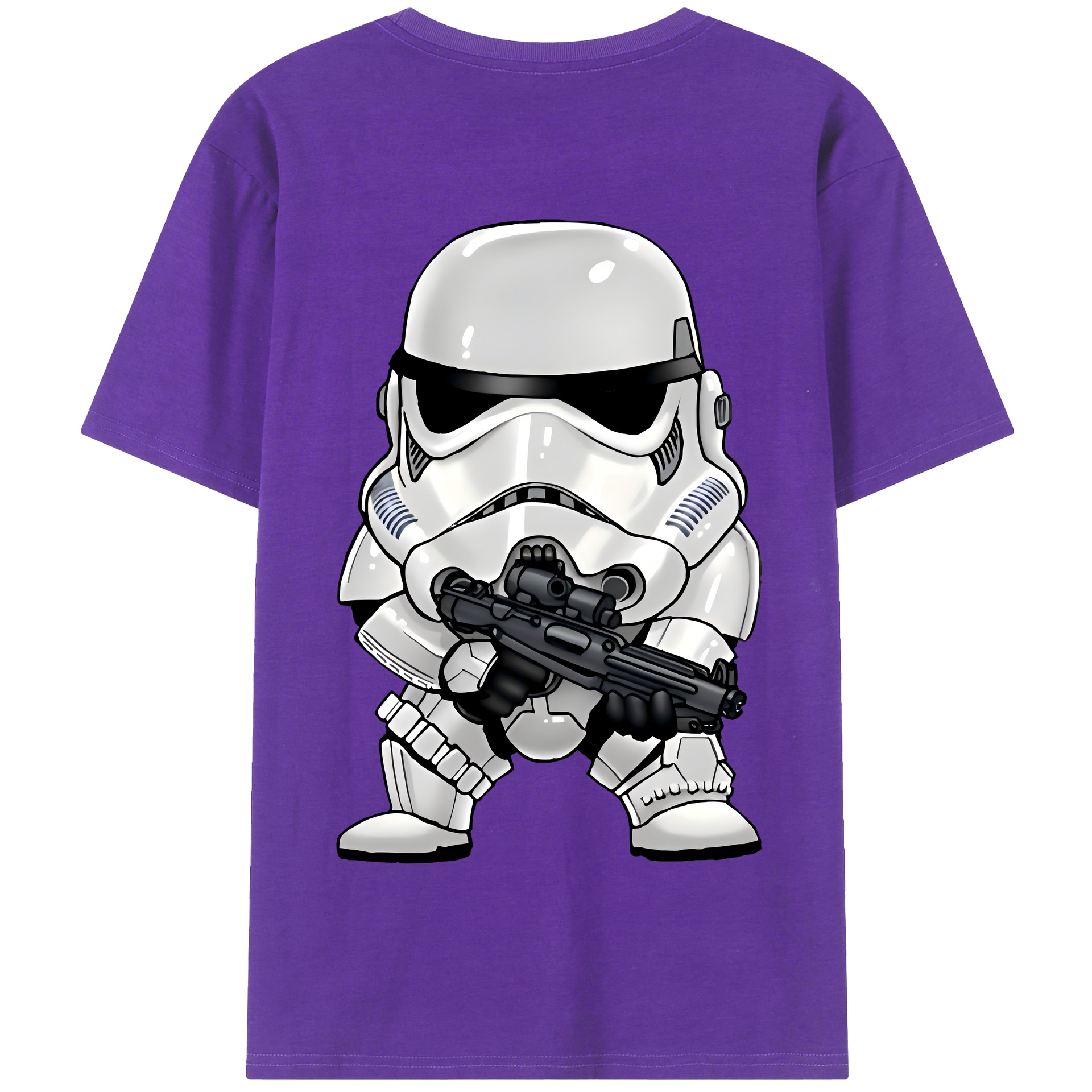 （画像用） スター・ウォーズ Star Wars 綿100％半袖Tシャツ（背面プリント）