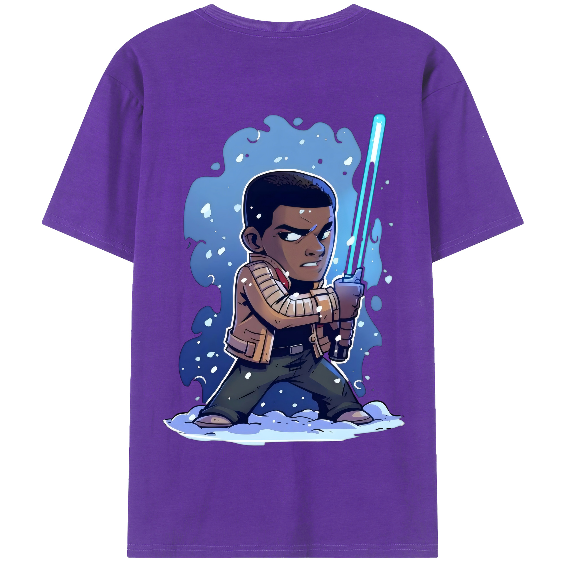 （画像用） スター・ウォーズ Star Wars 綿100％半袖Tシャツ（背面プリント）