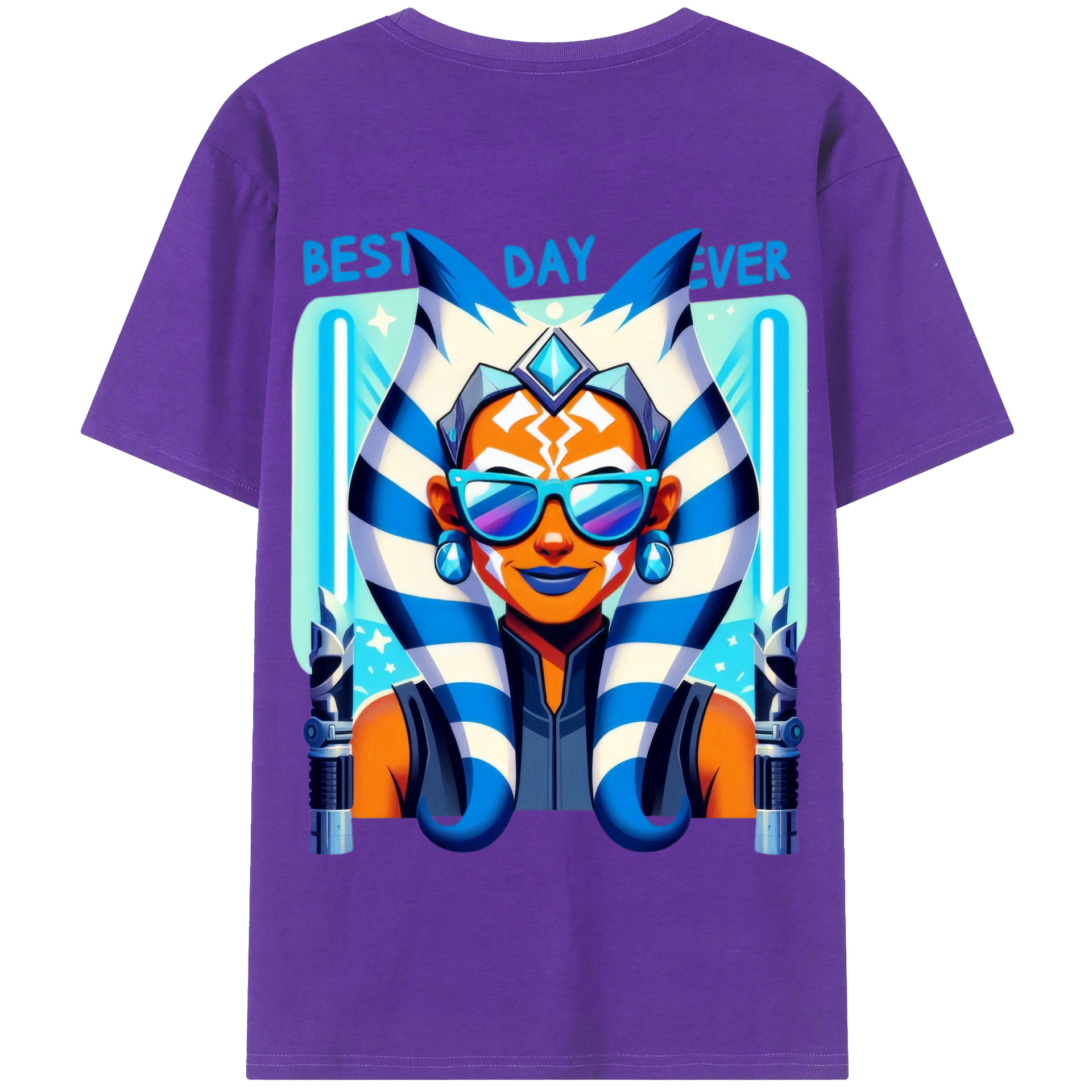 （画像用） スター・ウォーズ Star Wars 綿100％半袖Tシャツ（背面プリント）
