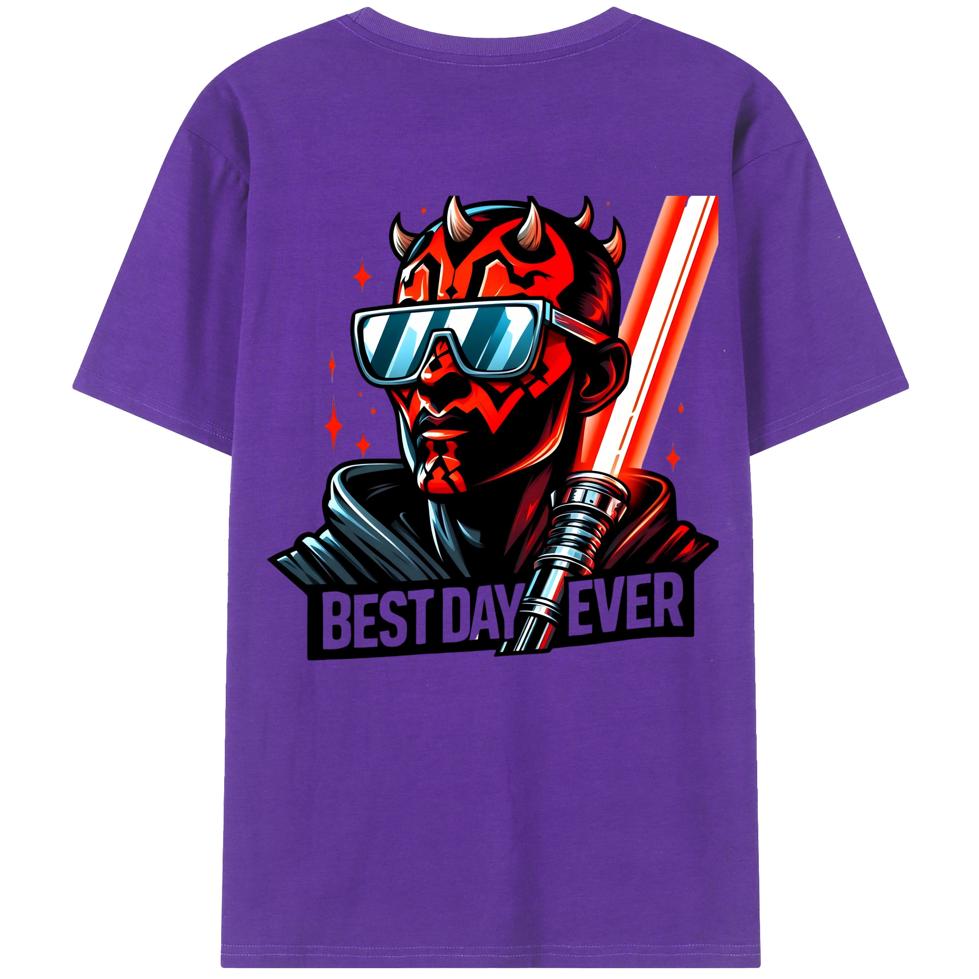 （画像用） スター・ウォーズ Star Wars 綿100％半袖Tシャツ（背面プリント）