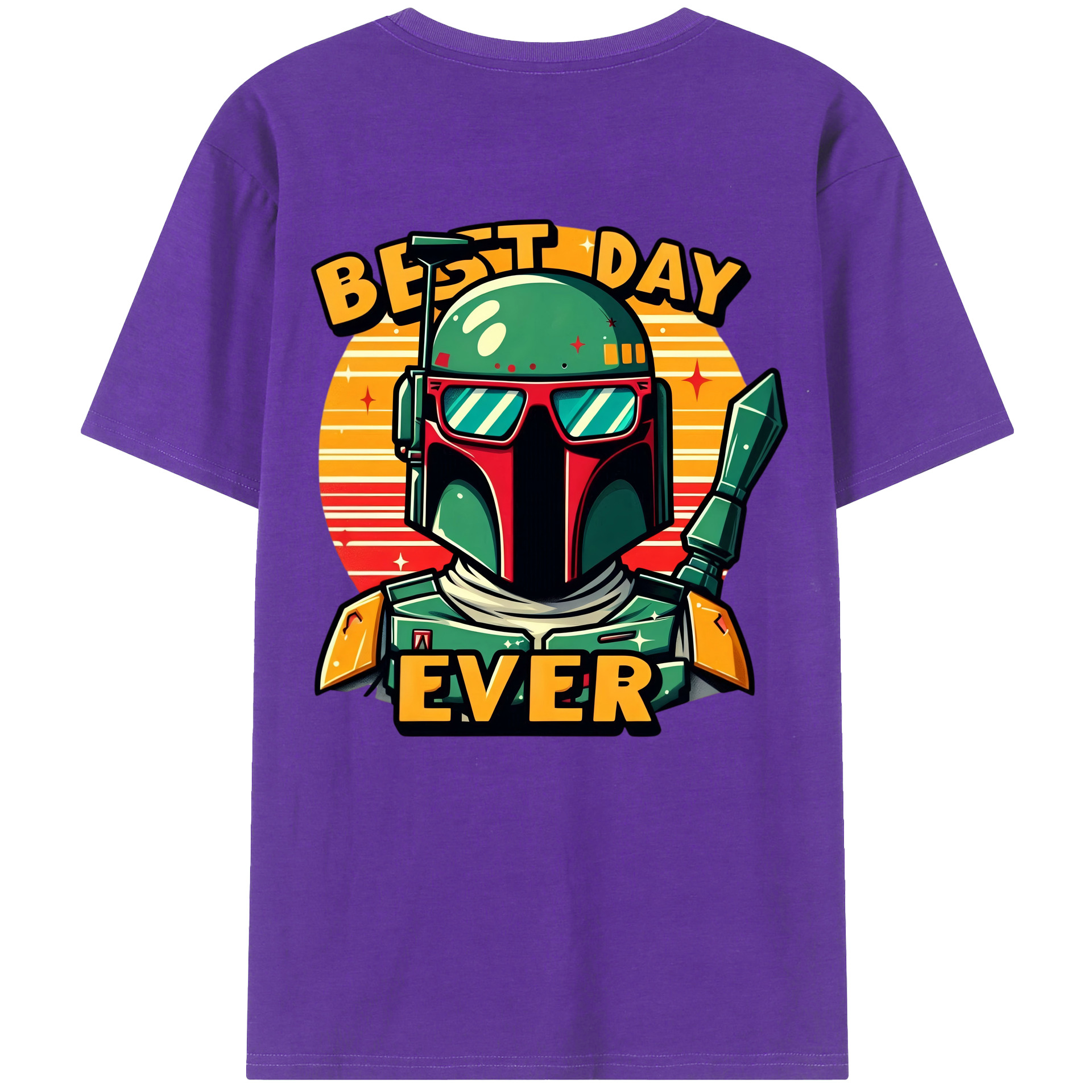（画像用） スター・ウォーズ Star Wars 綿100％半袖Tシャツ（背面プリント）