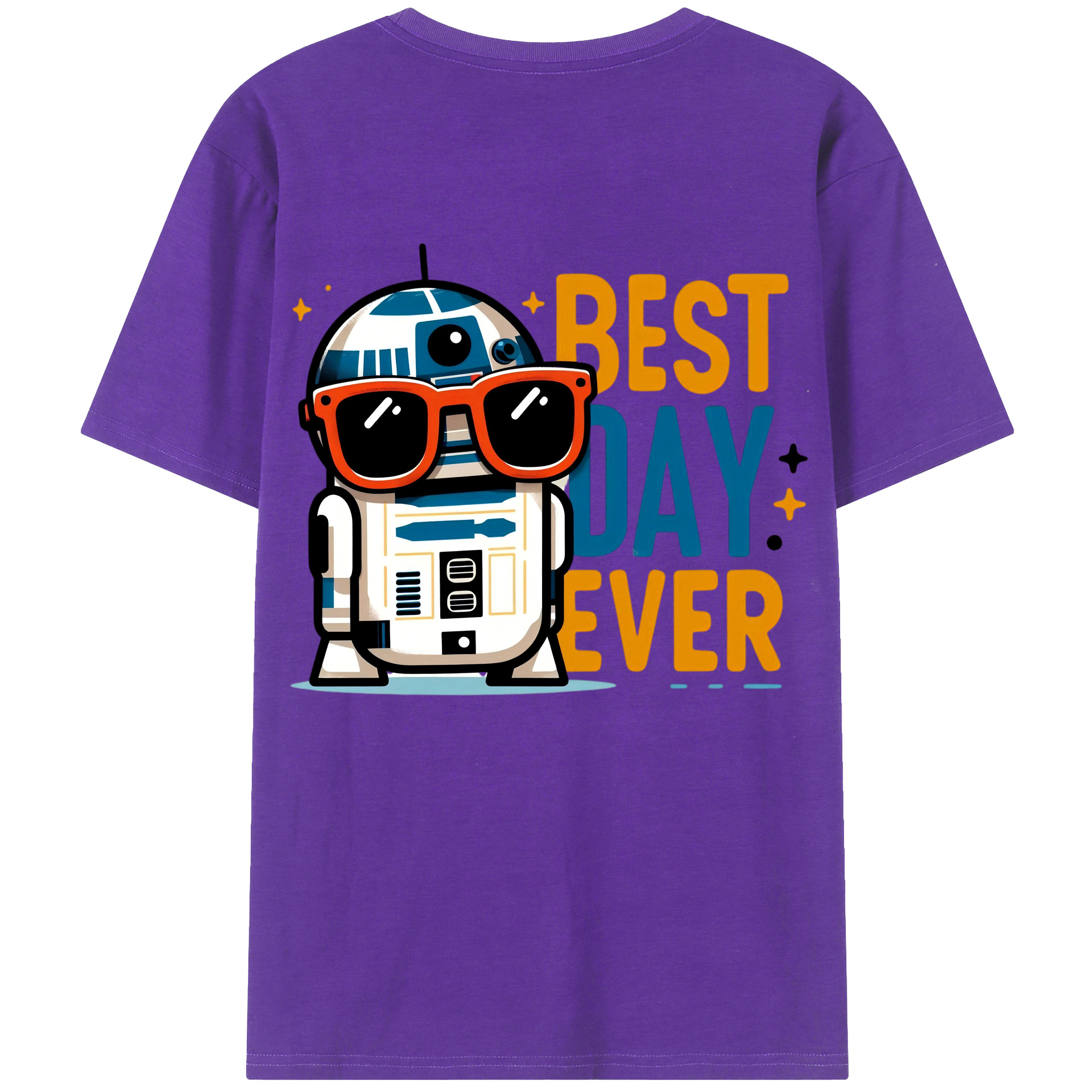 （画像用） スター・ウォーズ Star Wars 綿100％半袖Tシャツ（背面プリント）