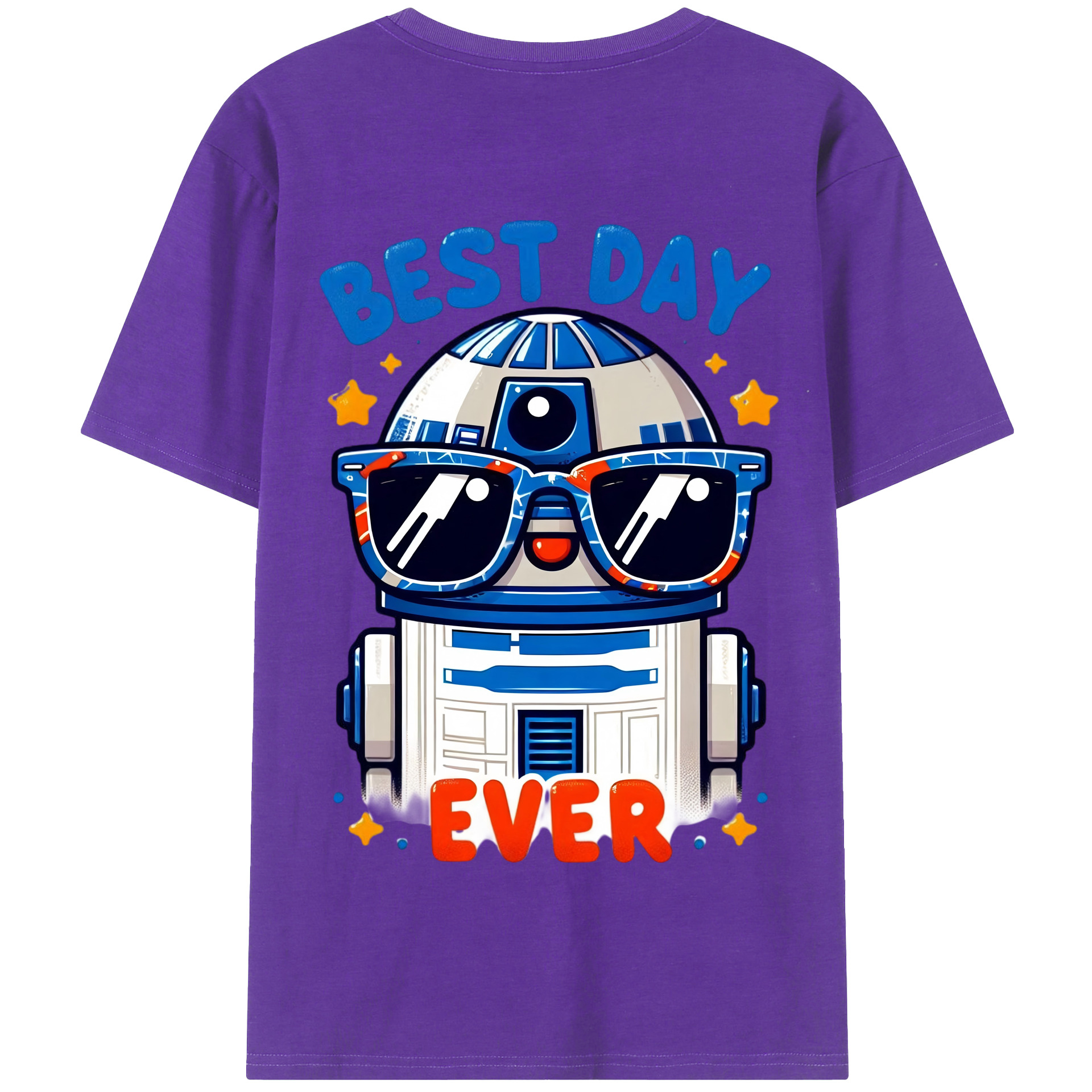 （画像用） スター・ウォーズ Star Wars 綿100％半袖Tシャツ（背面プリント）